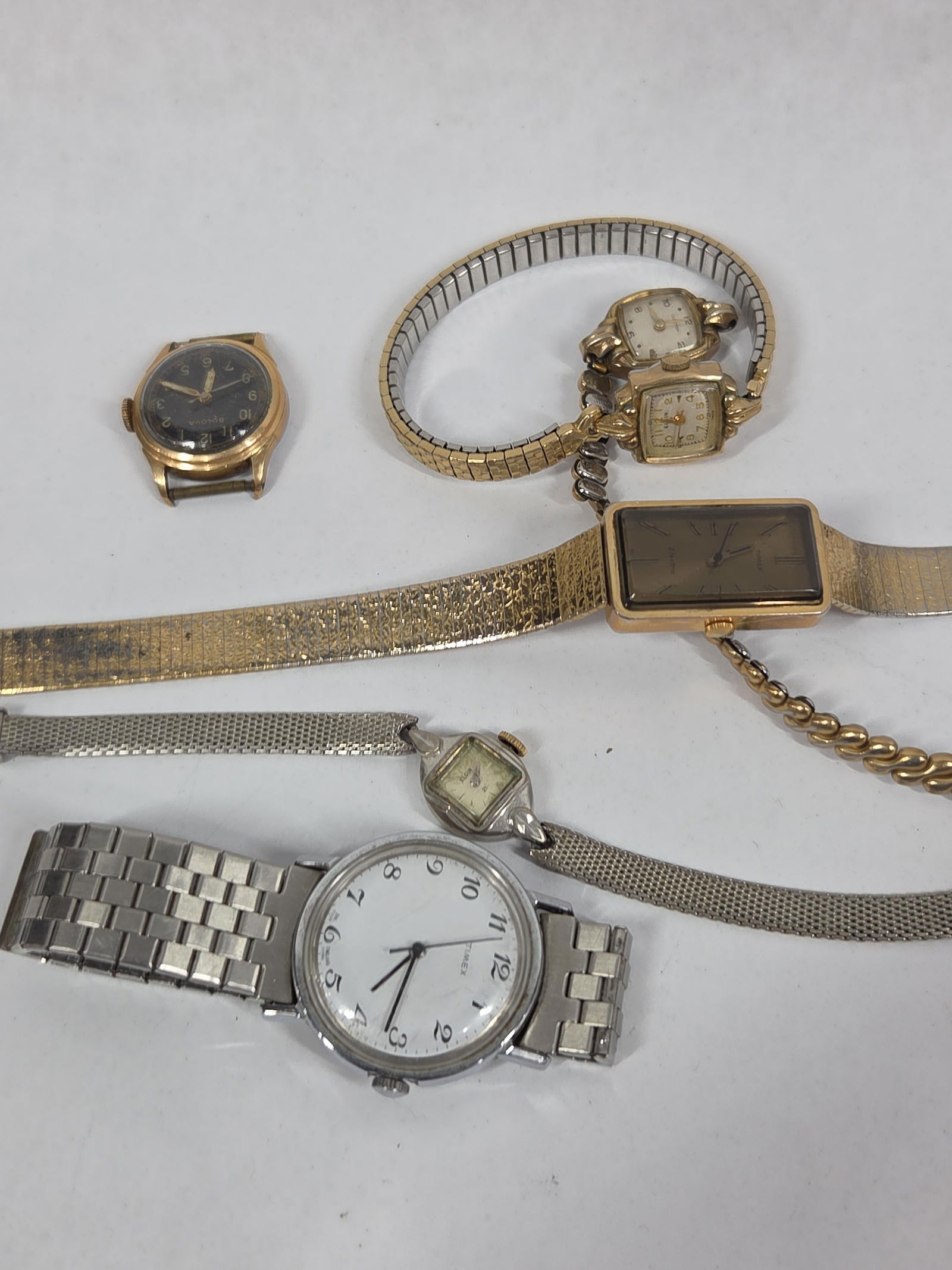 Older Elgin & Name Brand Watches - 4