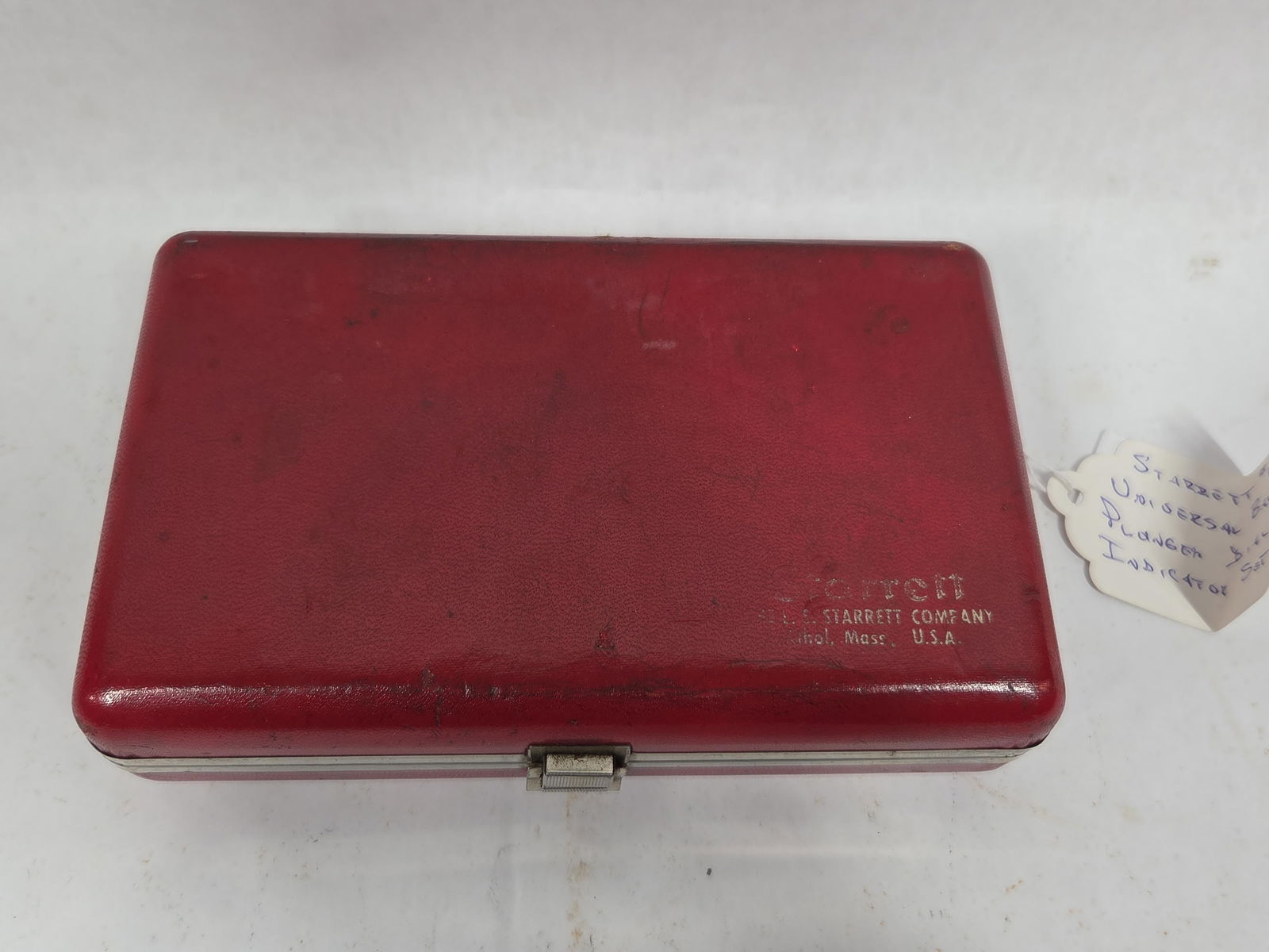 Starrett #196 Universal Back Plunger Dial Indicator Set - 4