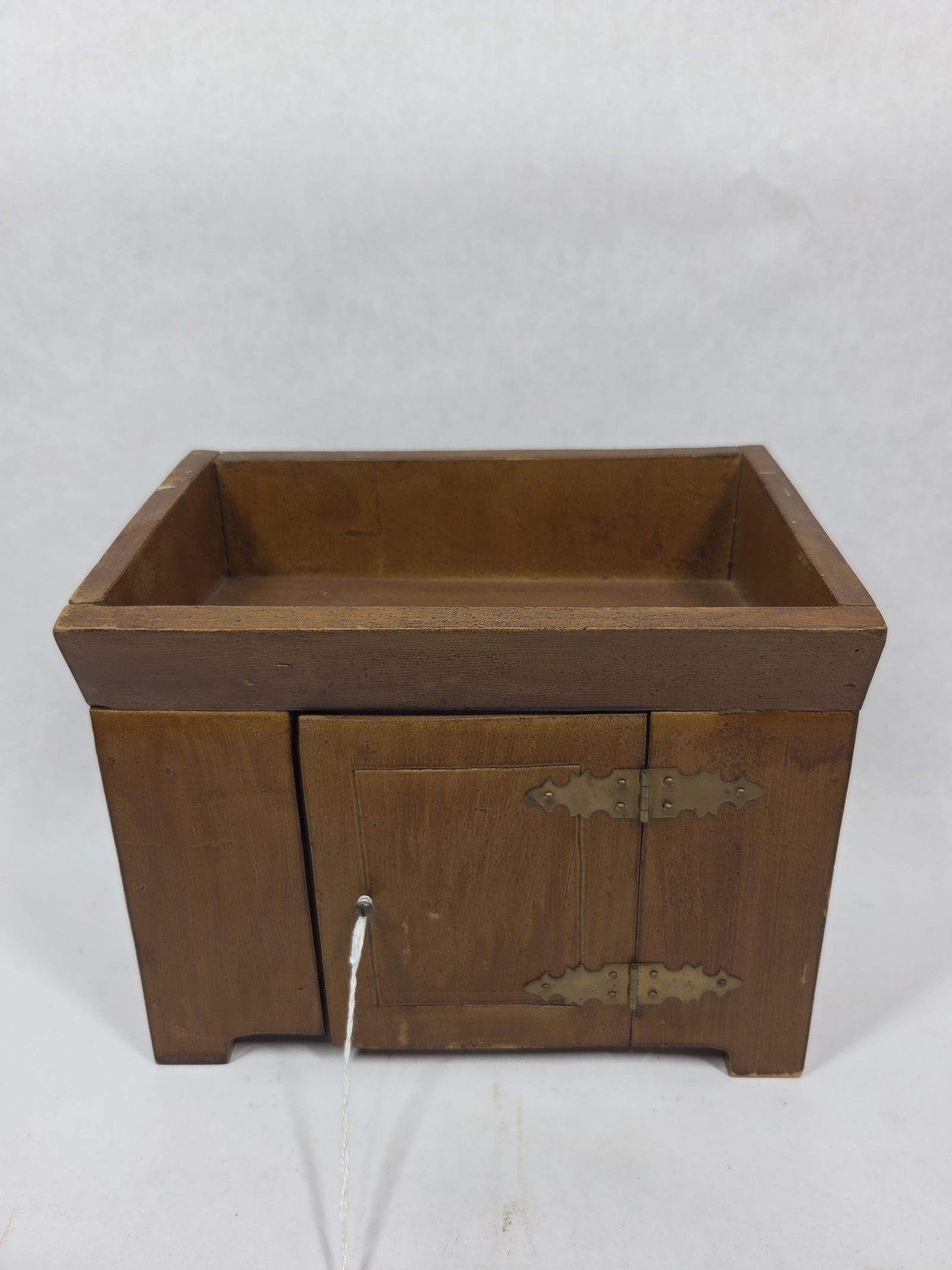 Miniature One Door Wood Dry Sink (1 of 4)