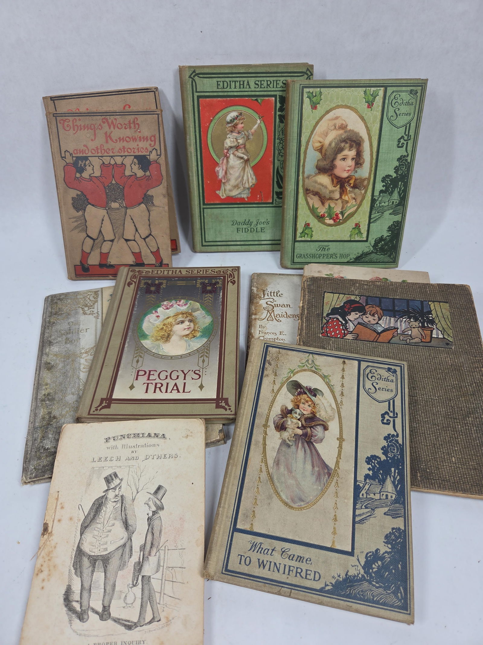 1800's and Early 1900's Readers Inc. Editha Series Books and Various Other Early Readers (1 of 17)