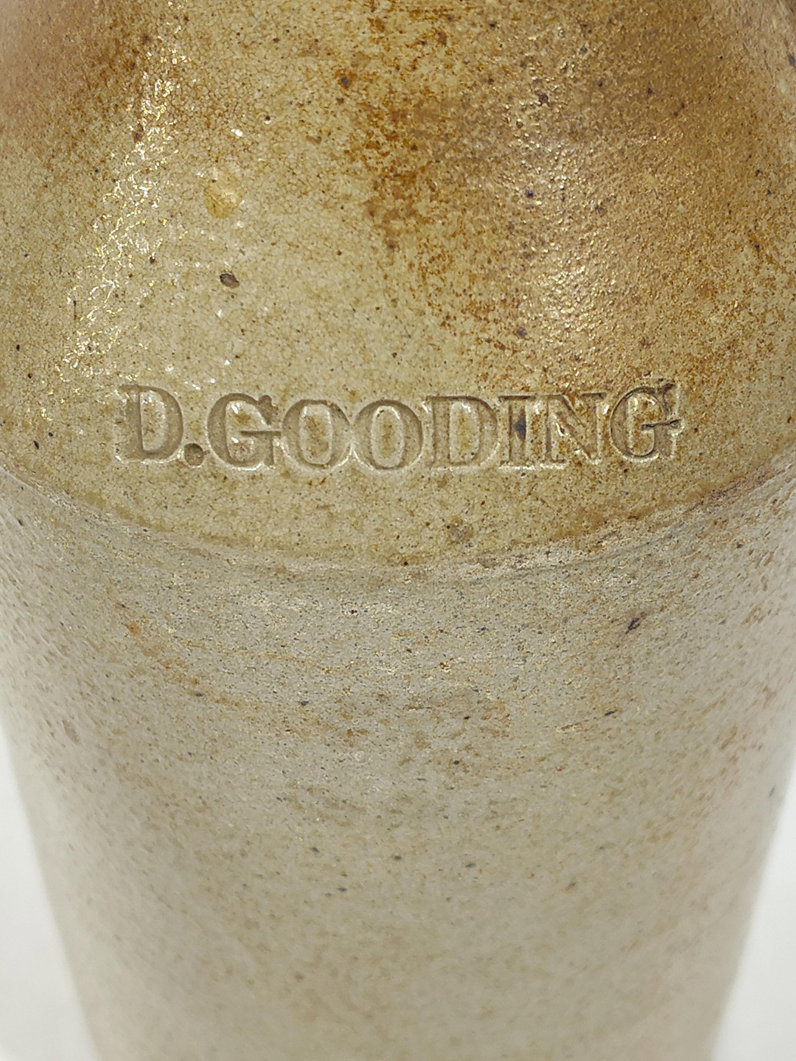D. Gooding Stoneware Bottle - 4