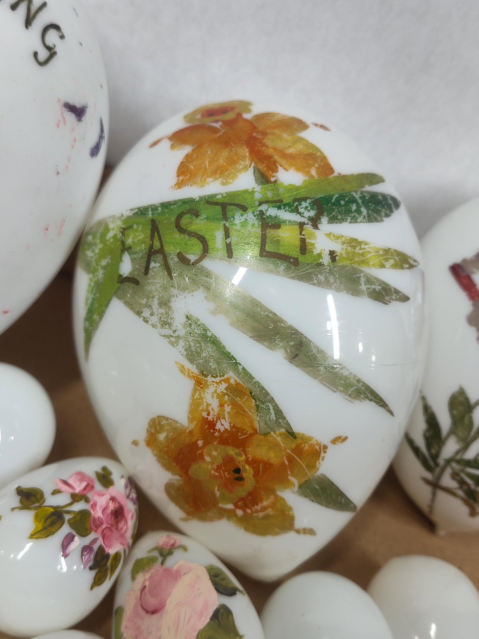 Hand Blown Glass Easter Eggs - 3