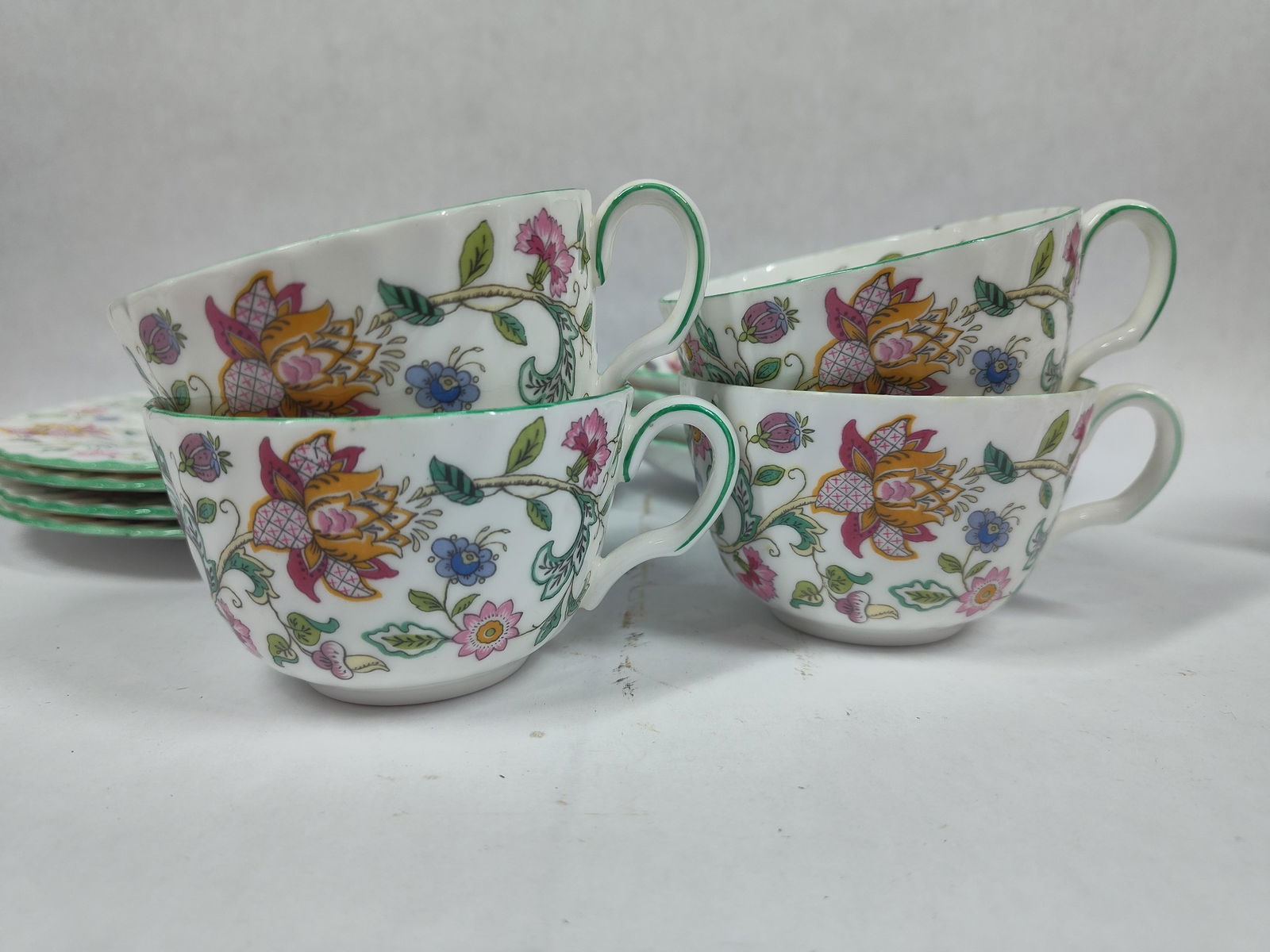 Haddon Hall Minton China Tea Set - 7