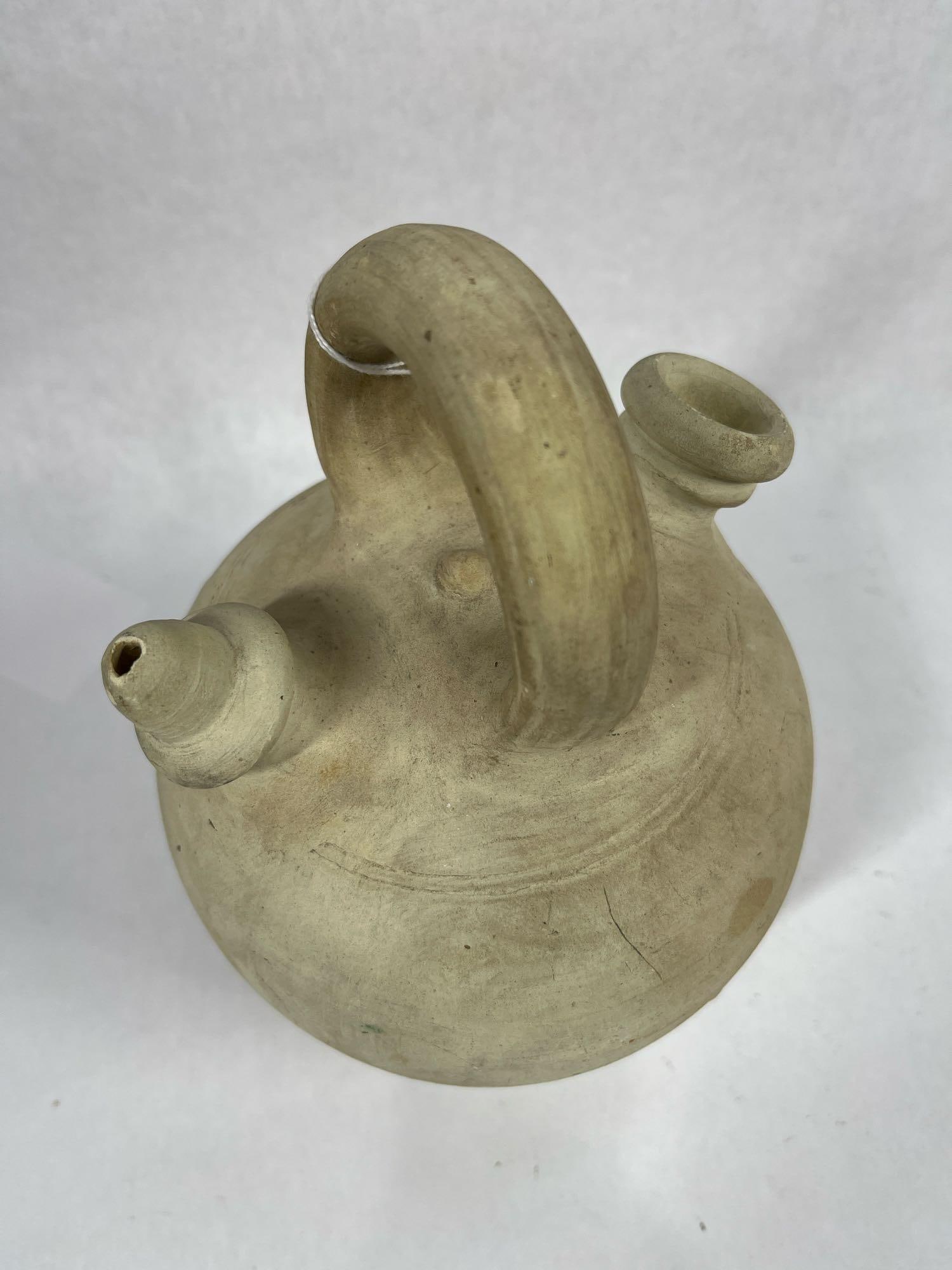 Earthenware Botijo Clag Jug - 4