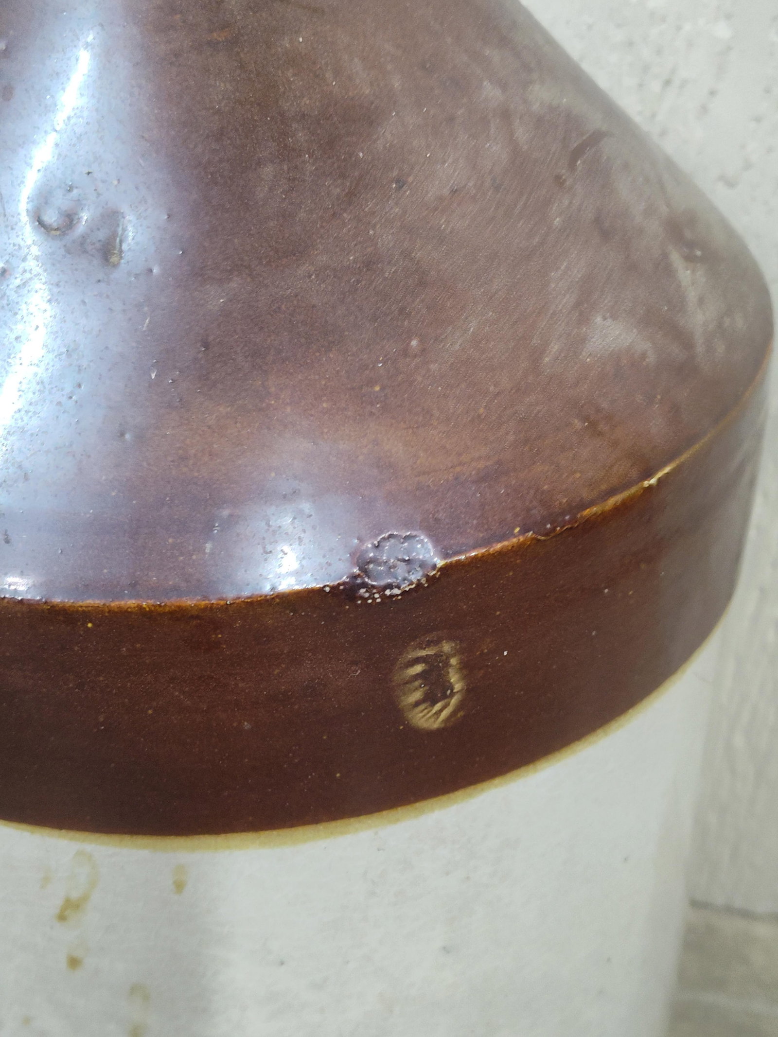 Two Tone Crock Jug - 5