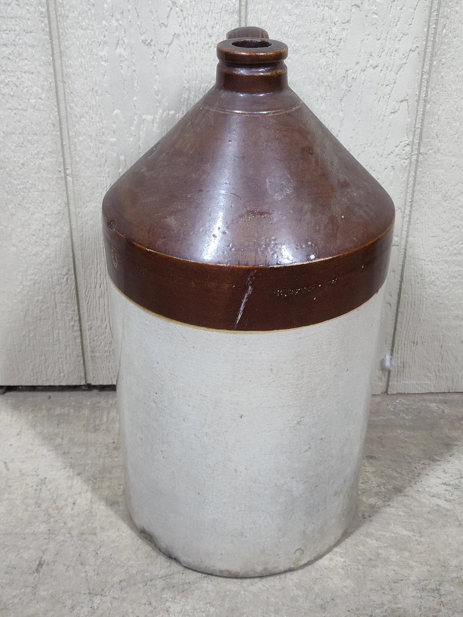 Two Tone Crock Jug - 6