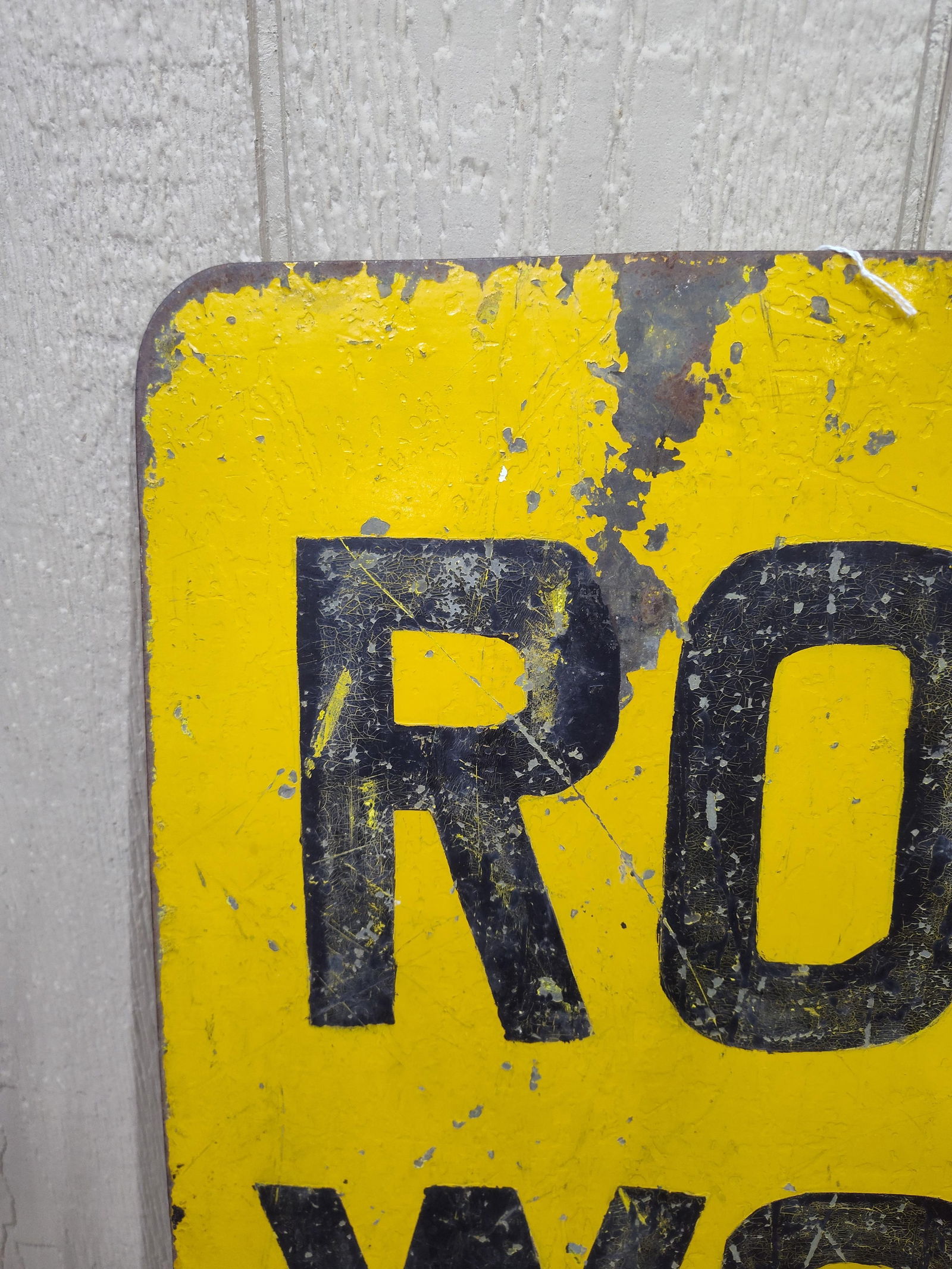 SSS Painted Road Work Sign - 2