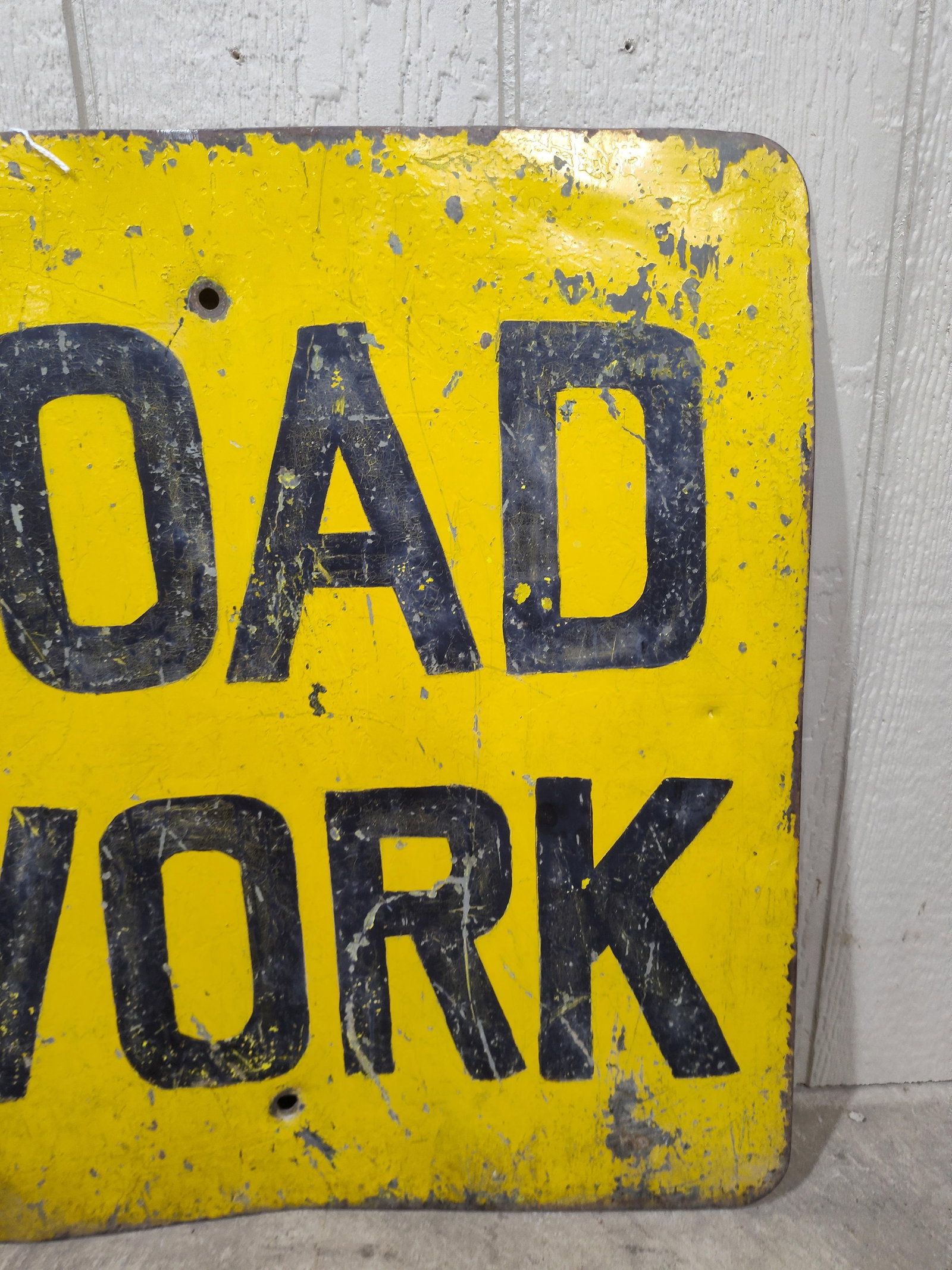 SSS Painted Road Work Sign - 3