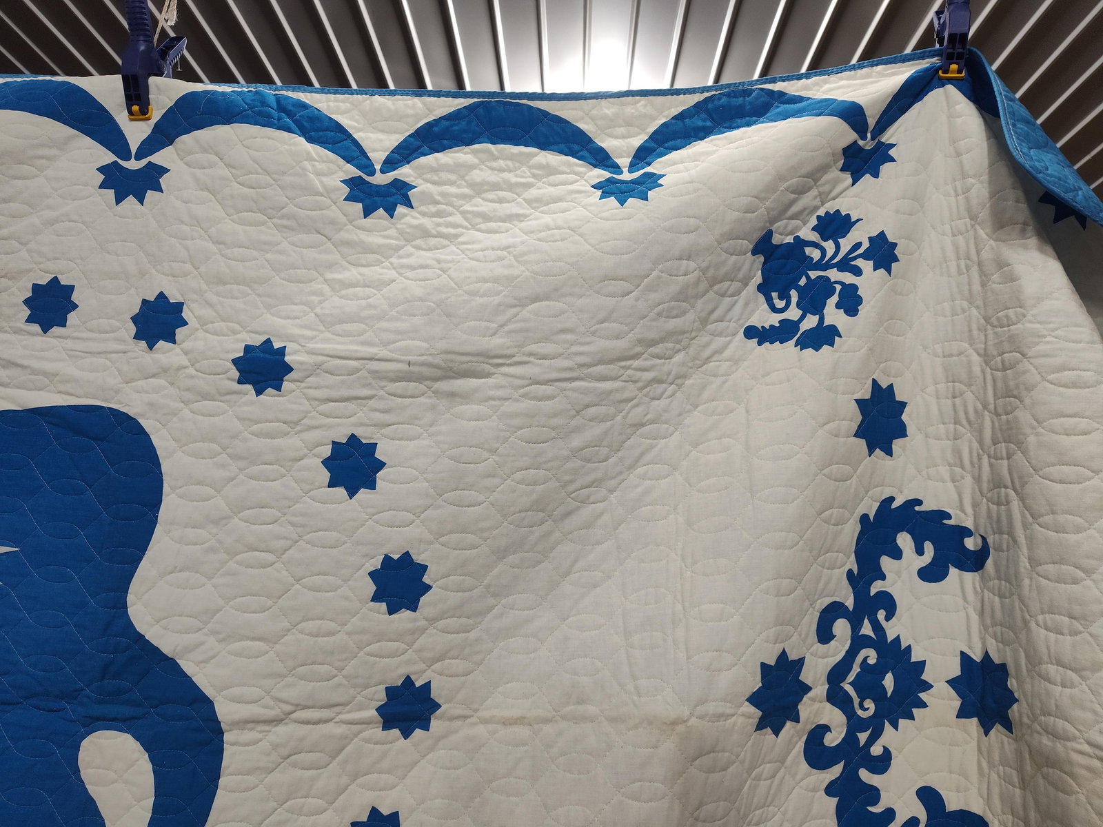 Bicentennial Patriotic Eagle Quilt - 6