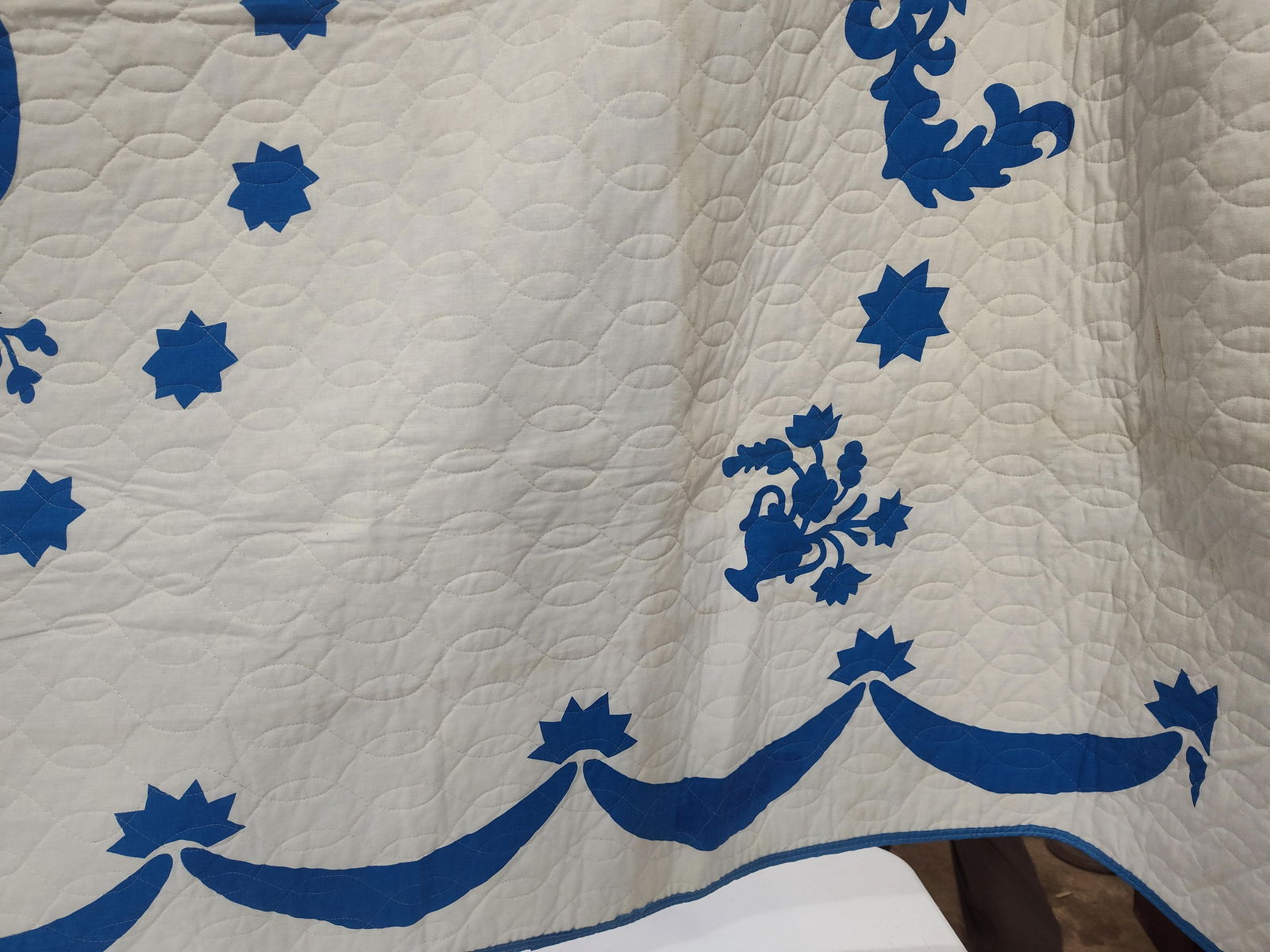 Bicentennial Patriotic Eagle Quilt - 7