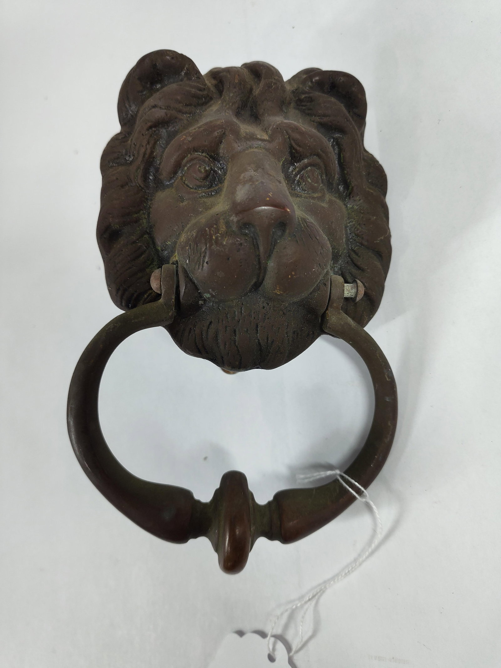 Brass Lion Head Door Knocker: A wonderfully sweet face. 5x5
