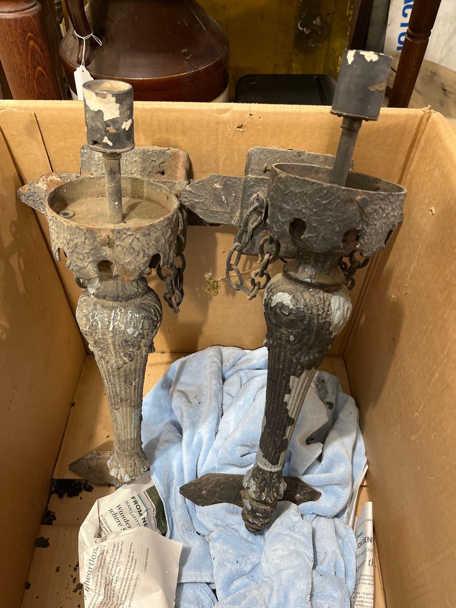 Gothic Style Hanging Sconce - 7