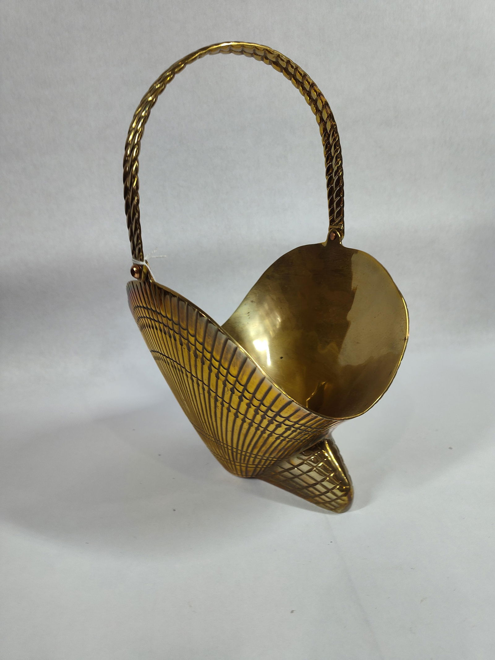 Brass Sea Scallop Basket - 2