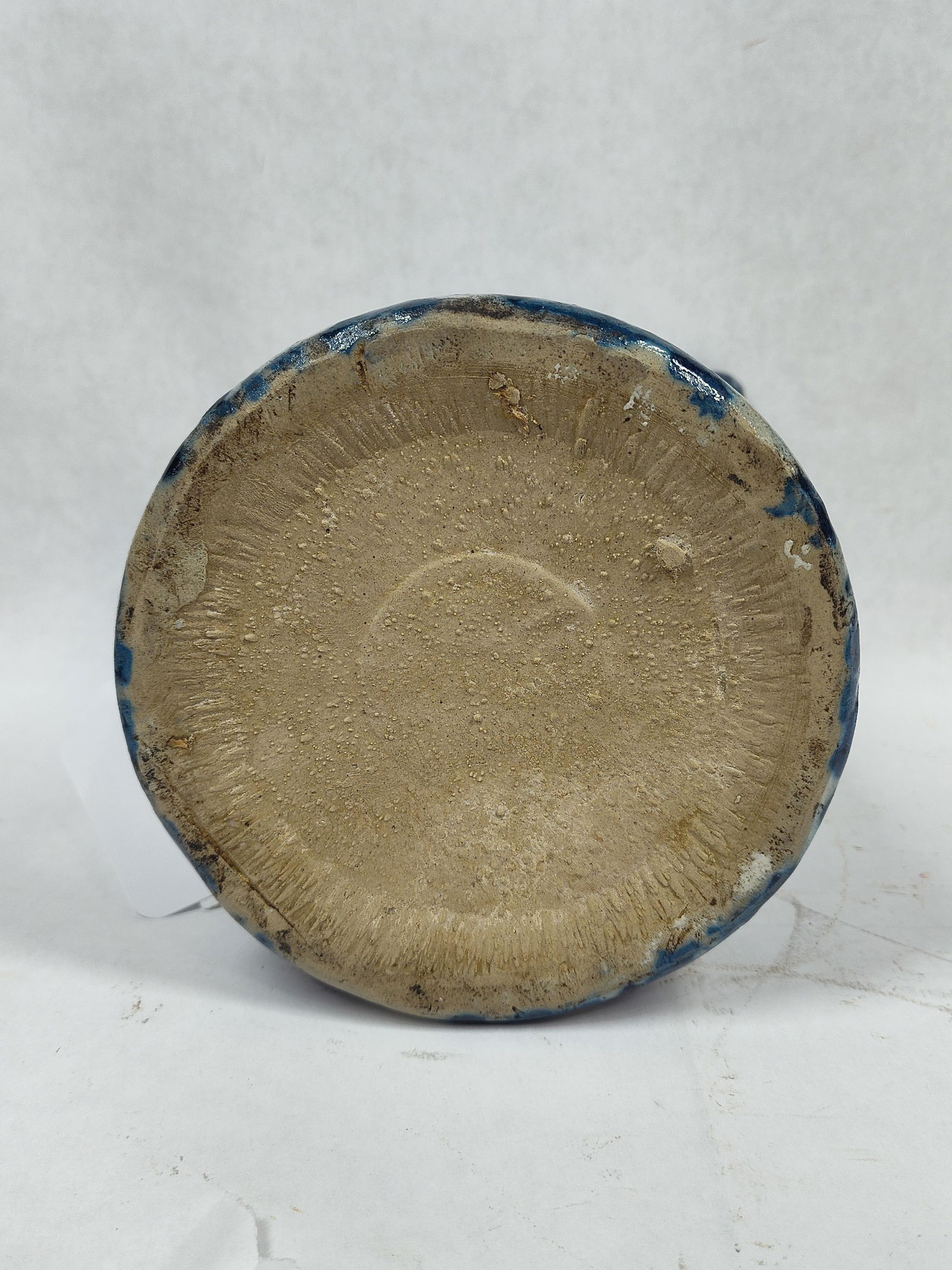 Spongeware 19th Century Pitcher - 4