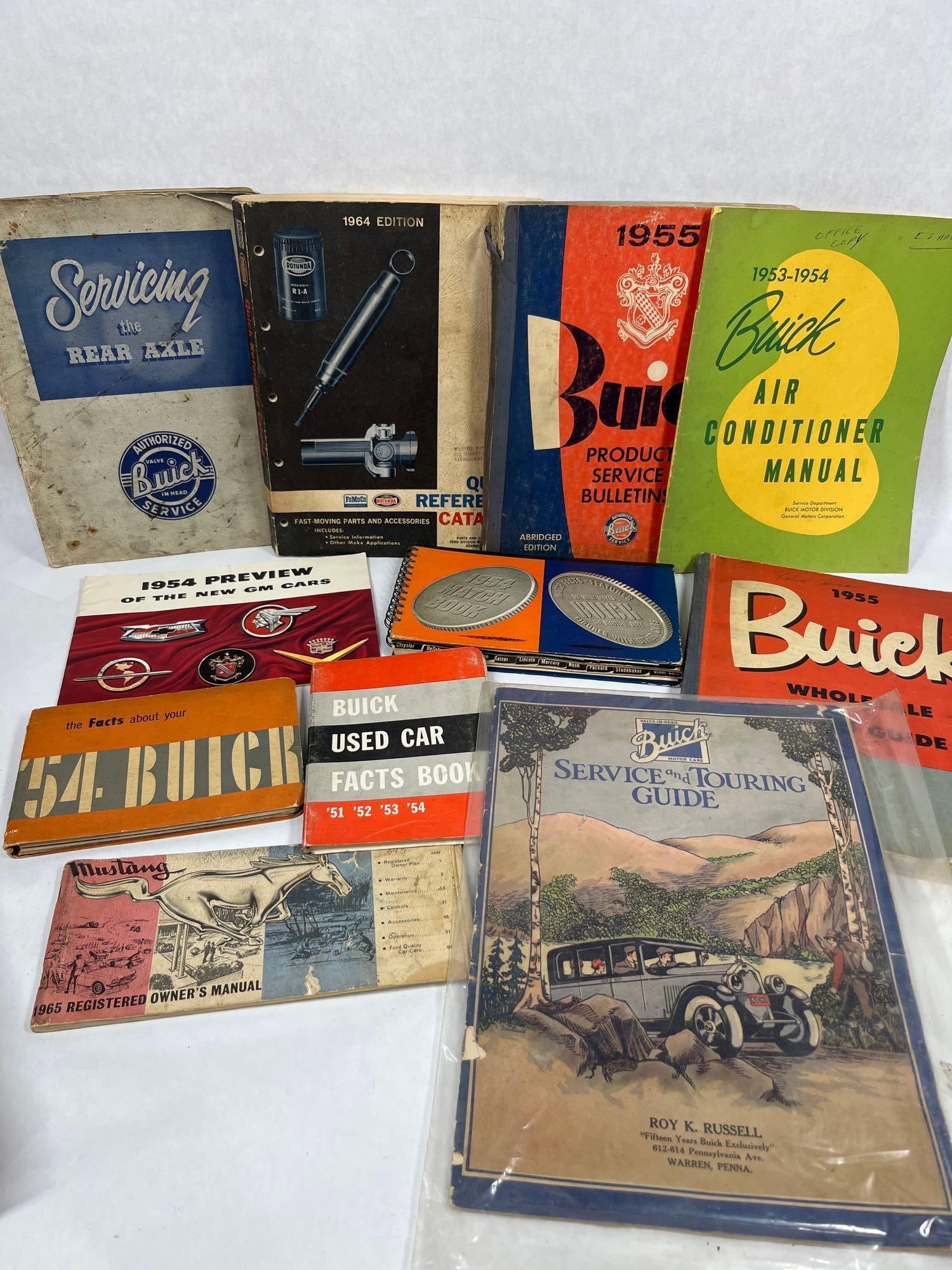 Early Automobile Owners Manuals, Service Manuals Inc. Mustang, GMC, Buick and More (1 of 11)