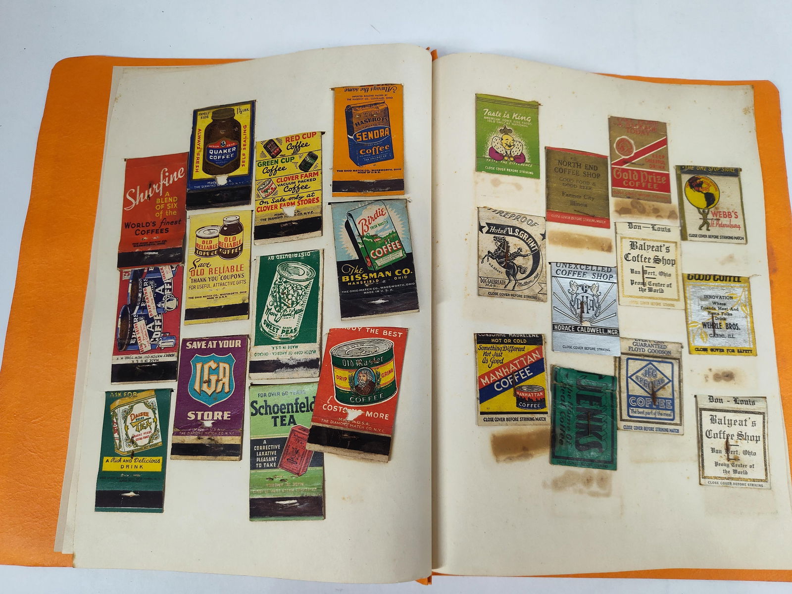 Coffee Brands Matcbook Collection - 3