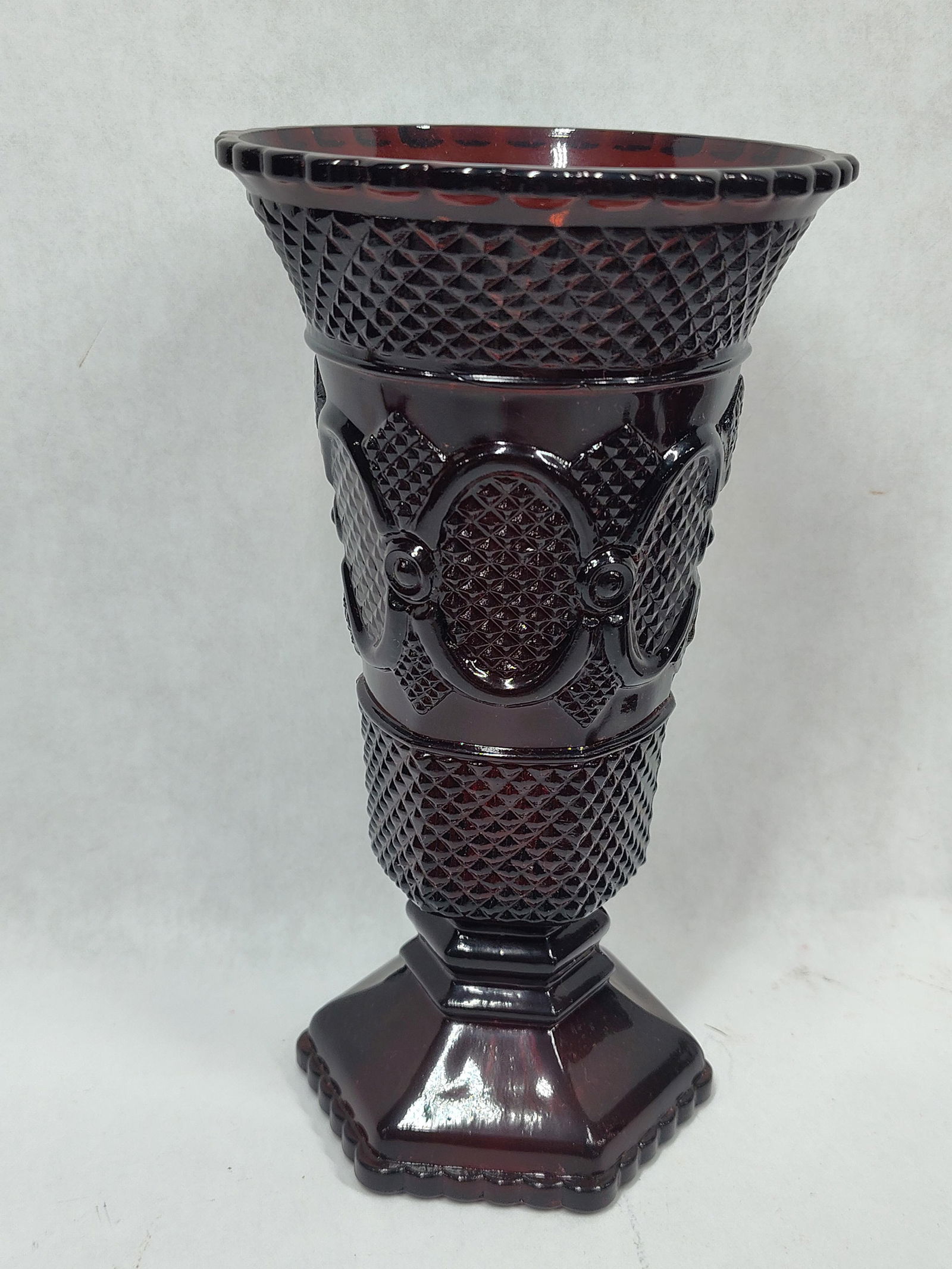 Cape Cod Ruby Red Butter Dish, Goblets, and Dishes - 4