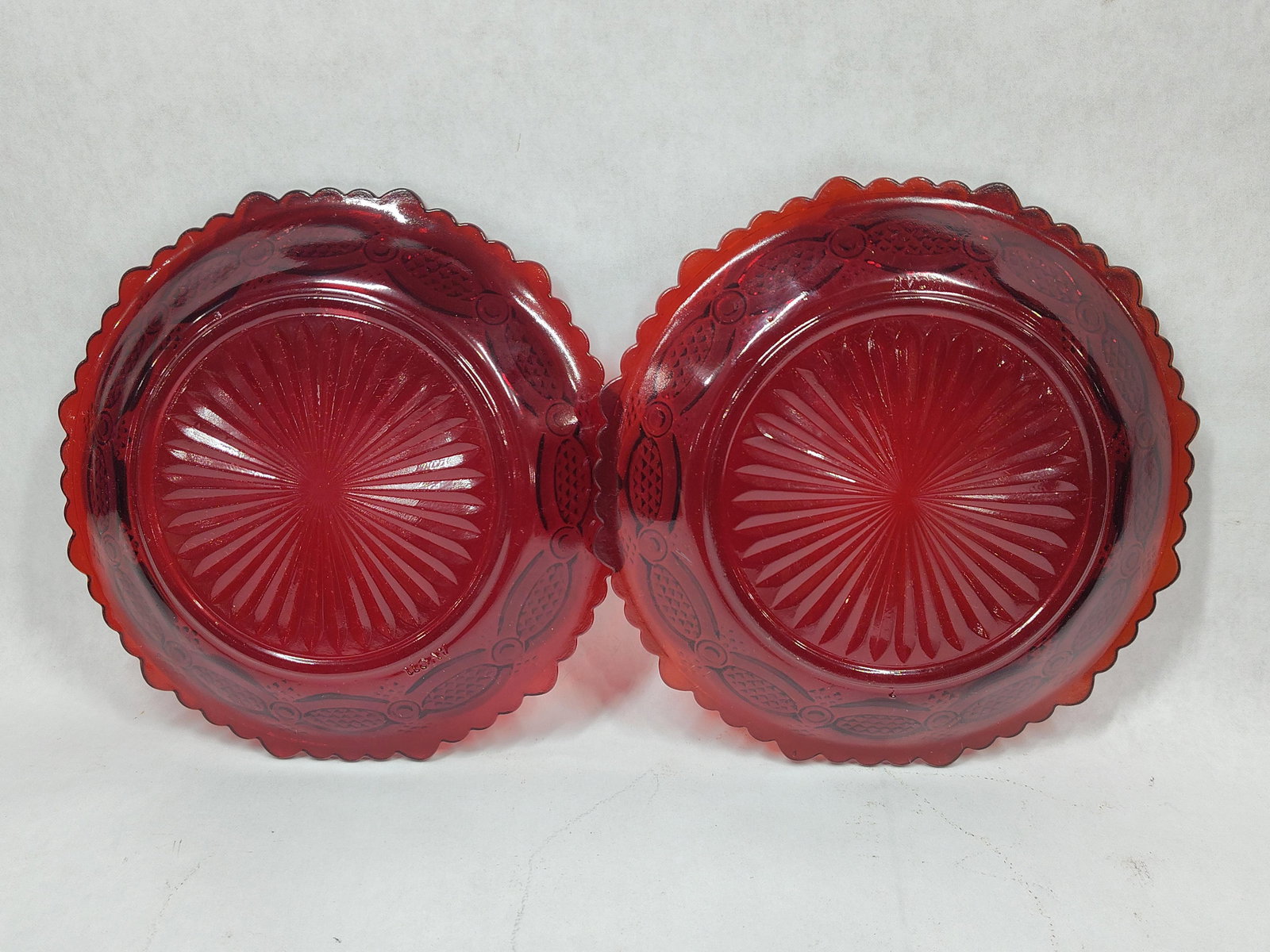 Cape Cod Ruby Red Bowls and Dishes - 3