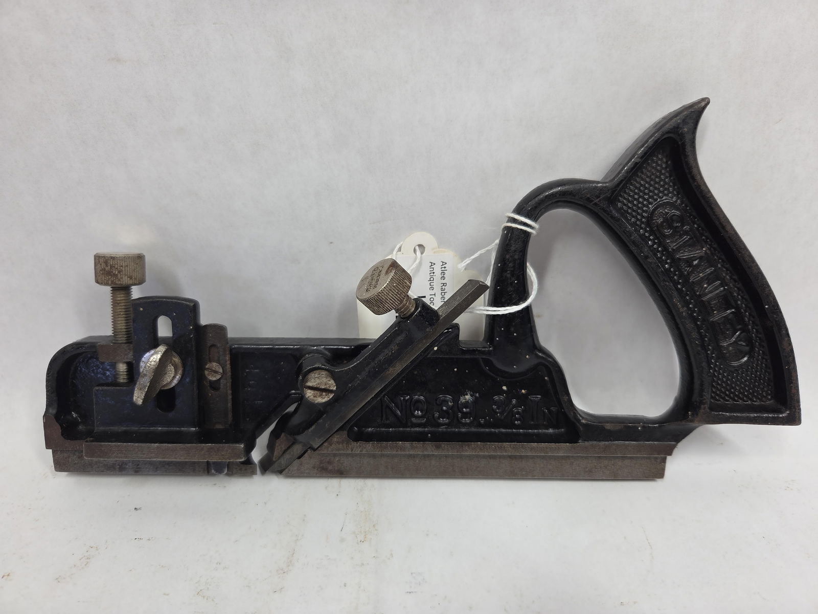 Stanley #39 Dads Plane: 3/8ths skewed cut.