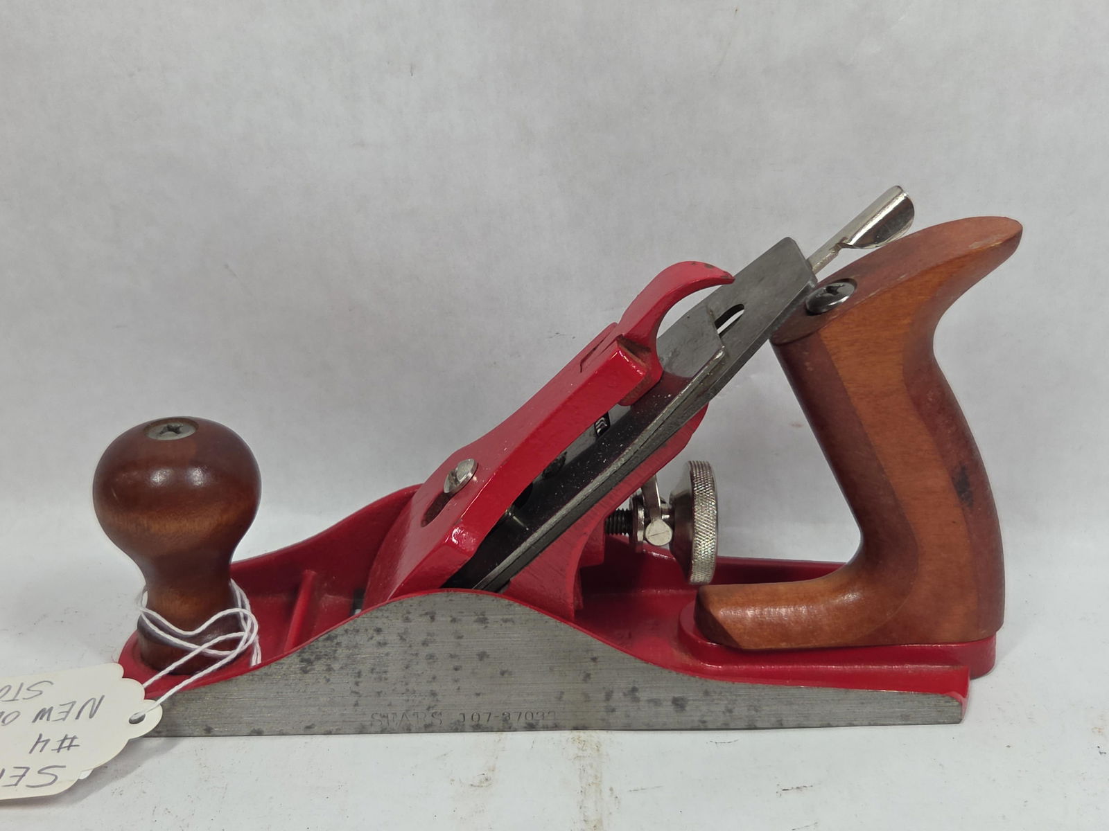 Sears #4 NOS Plane: Sears 107-37039. Smooth bottom. 9.5 inches long