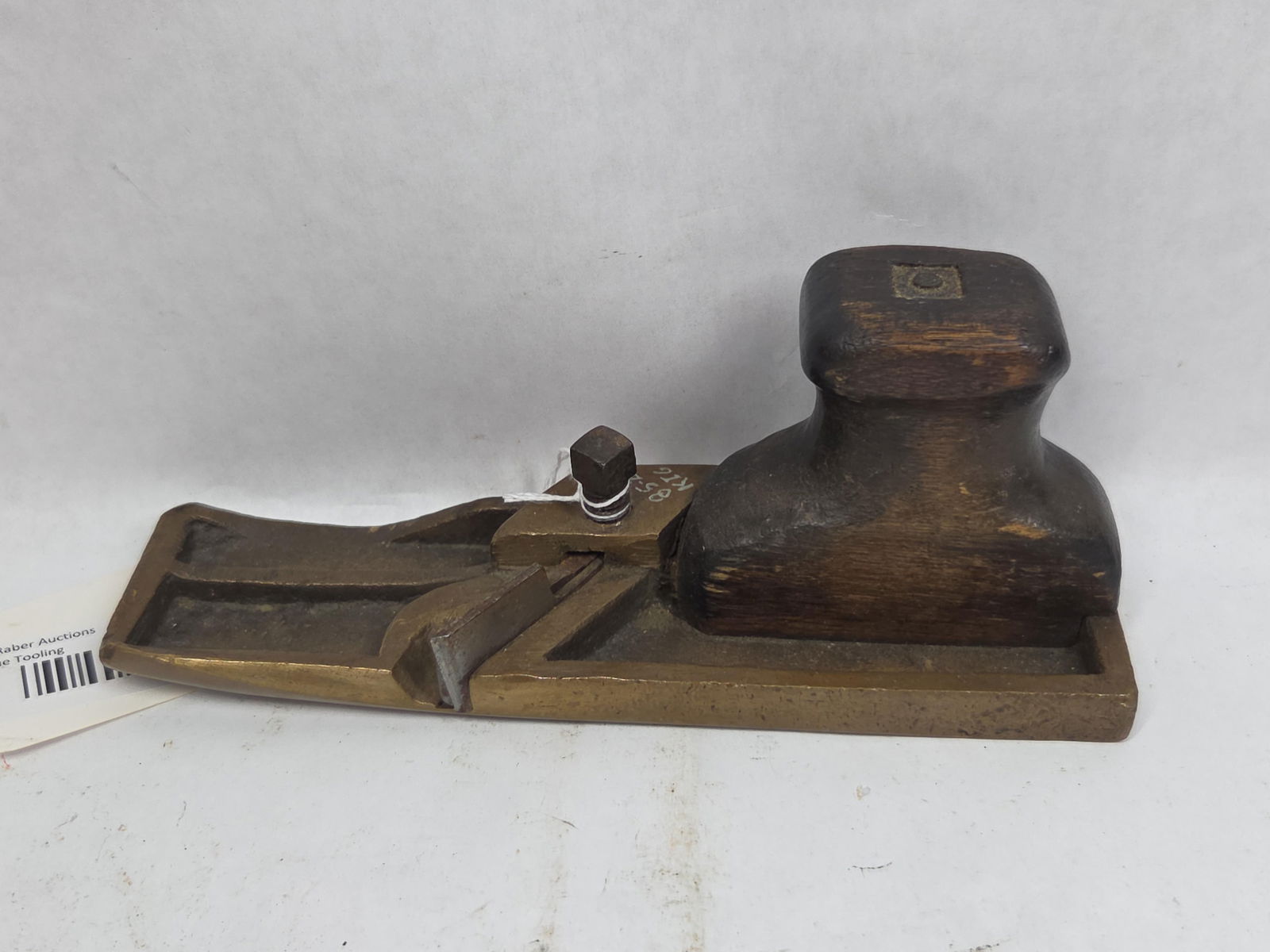 Brass Pattern Maker: Stamped FJI to side of brass foot. 8 inches