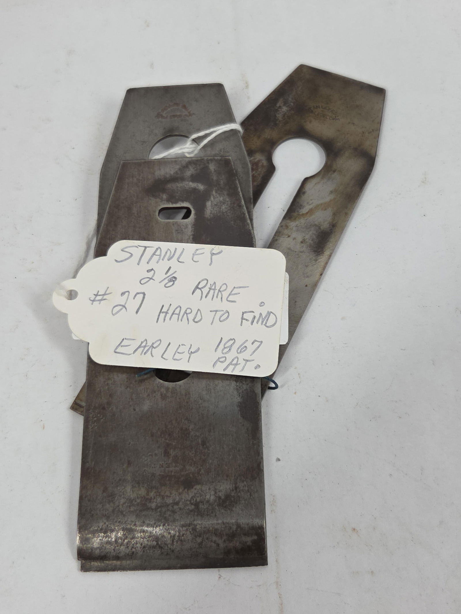 Stanley RARE #27 Blade: 2 1/8 hard to find. Early 1867 pat date.