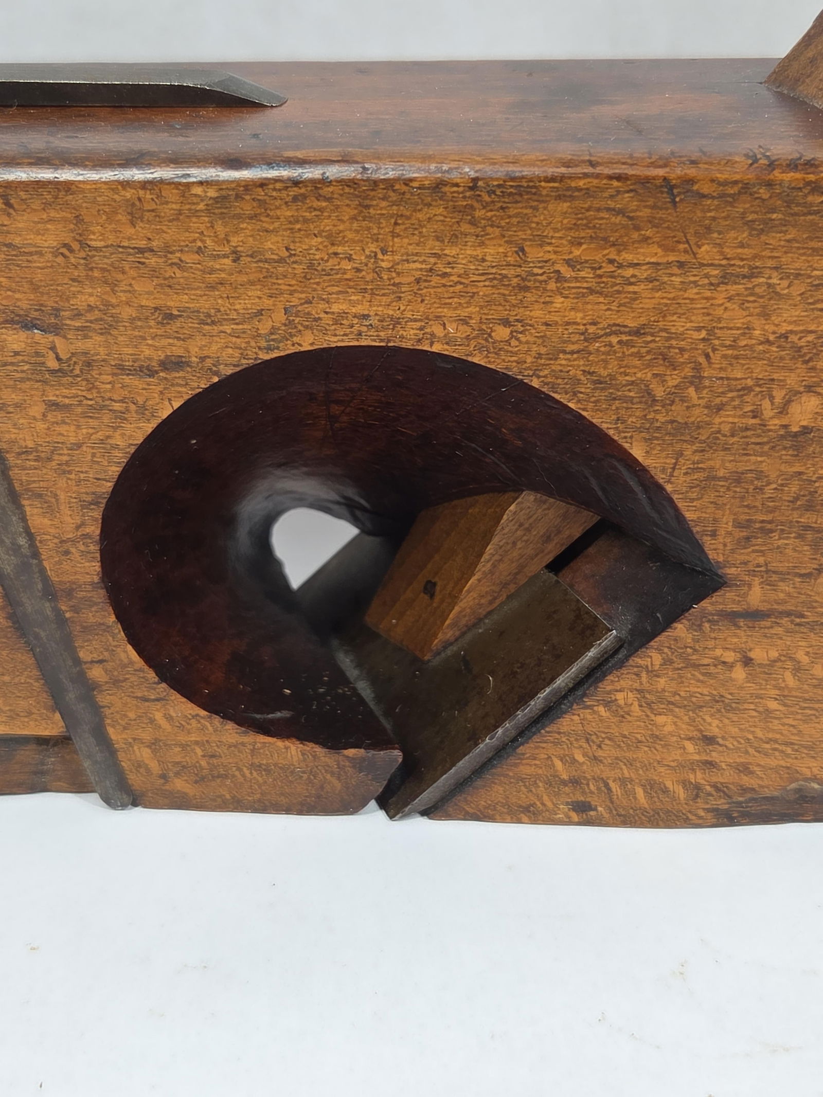 T. Tileston Large Rabbet Handled Plane - 2