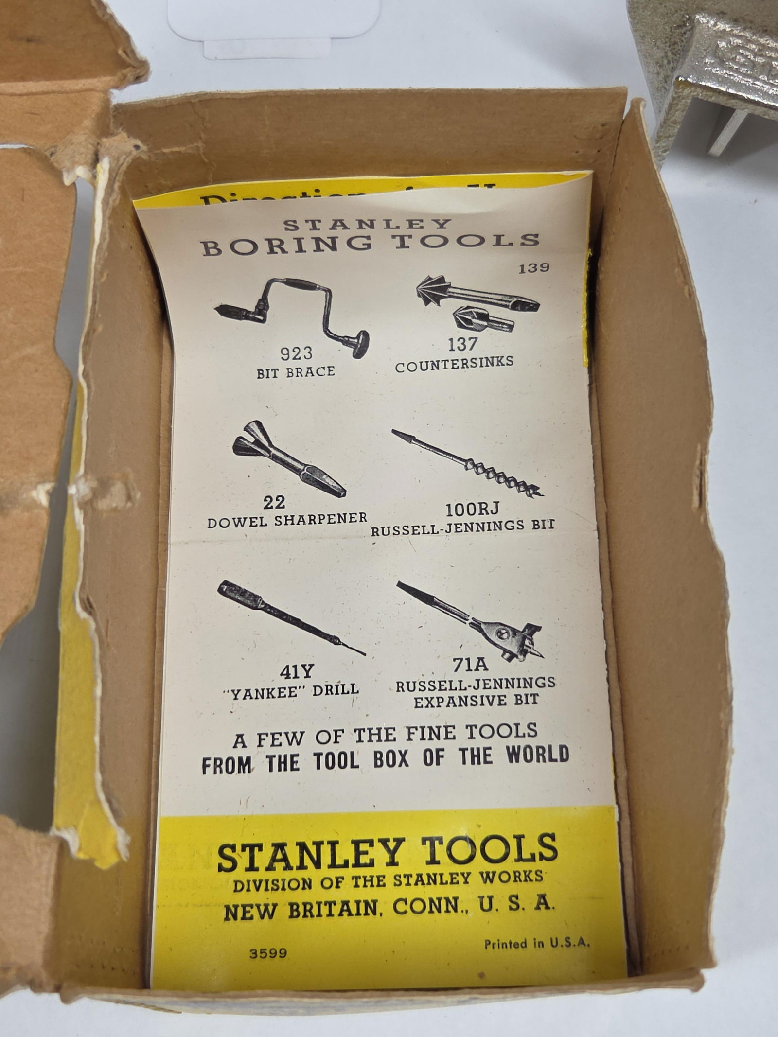 Stanley #59 Dowelling Jig NOS - 6