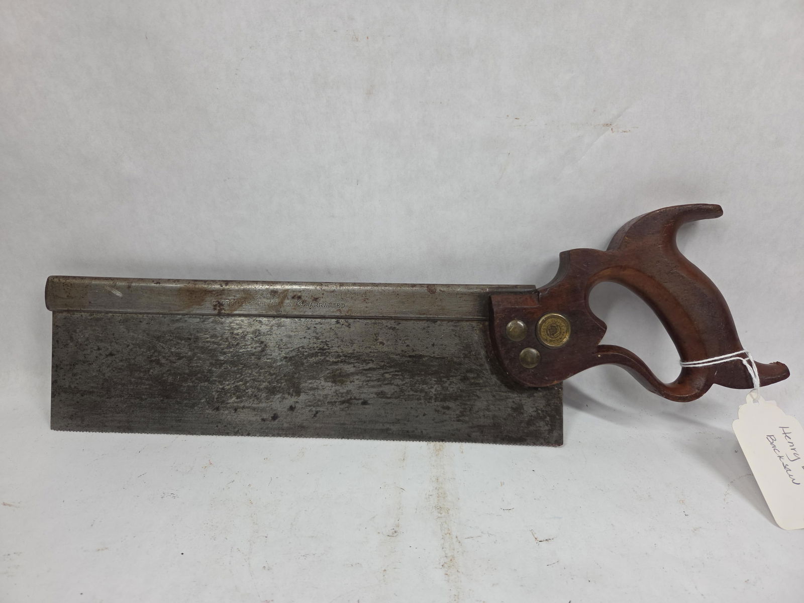 Henry Disston Backsaw - 3