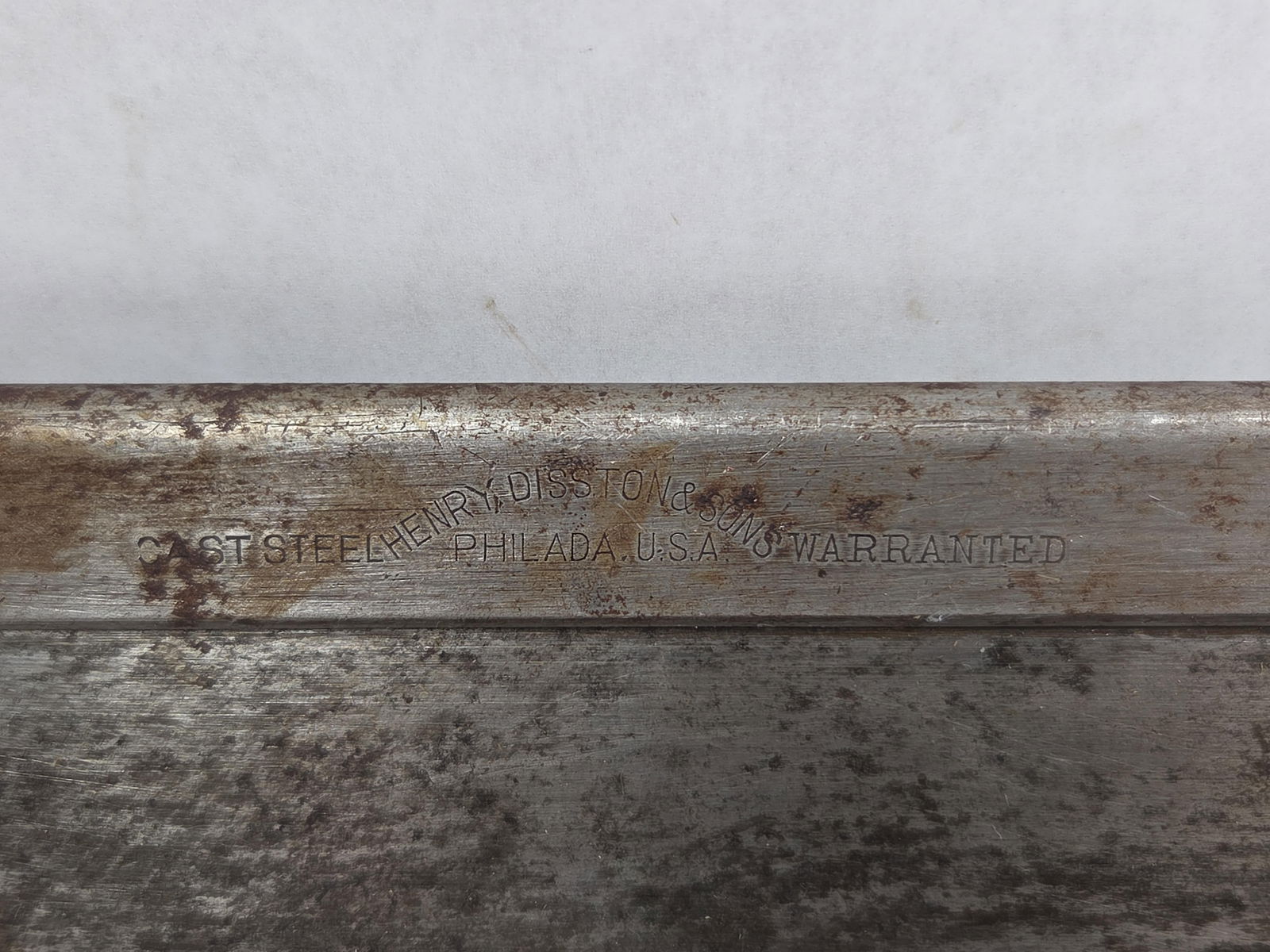 Henry Disston Backsaw - 4