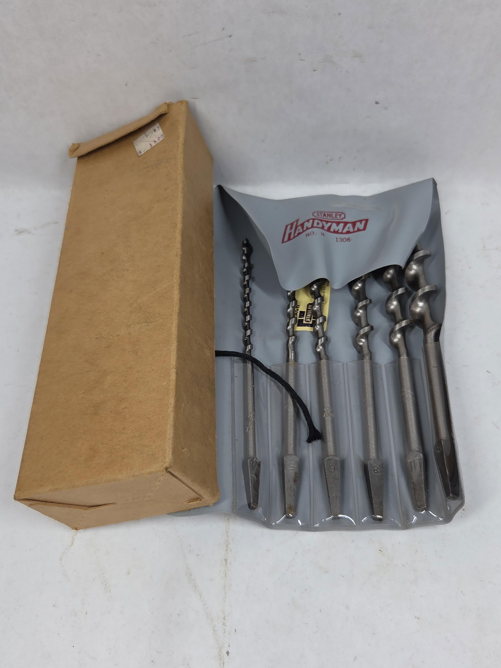 Stanley Auger Bit Set: New old stock. H1-306