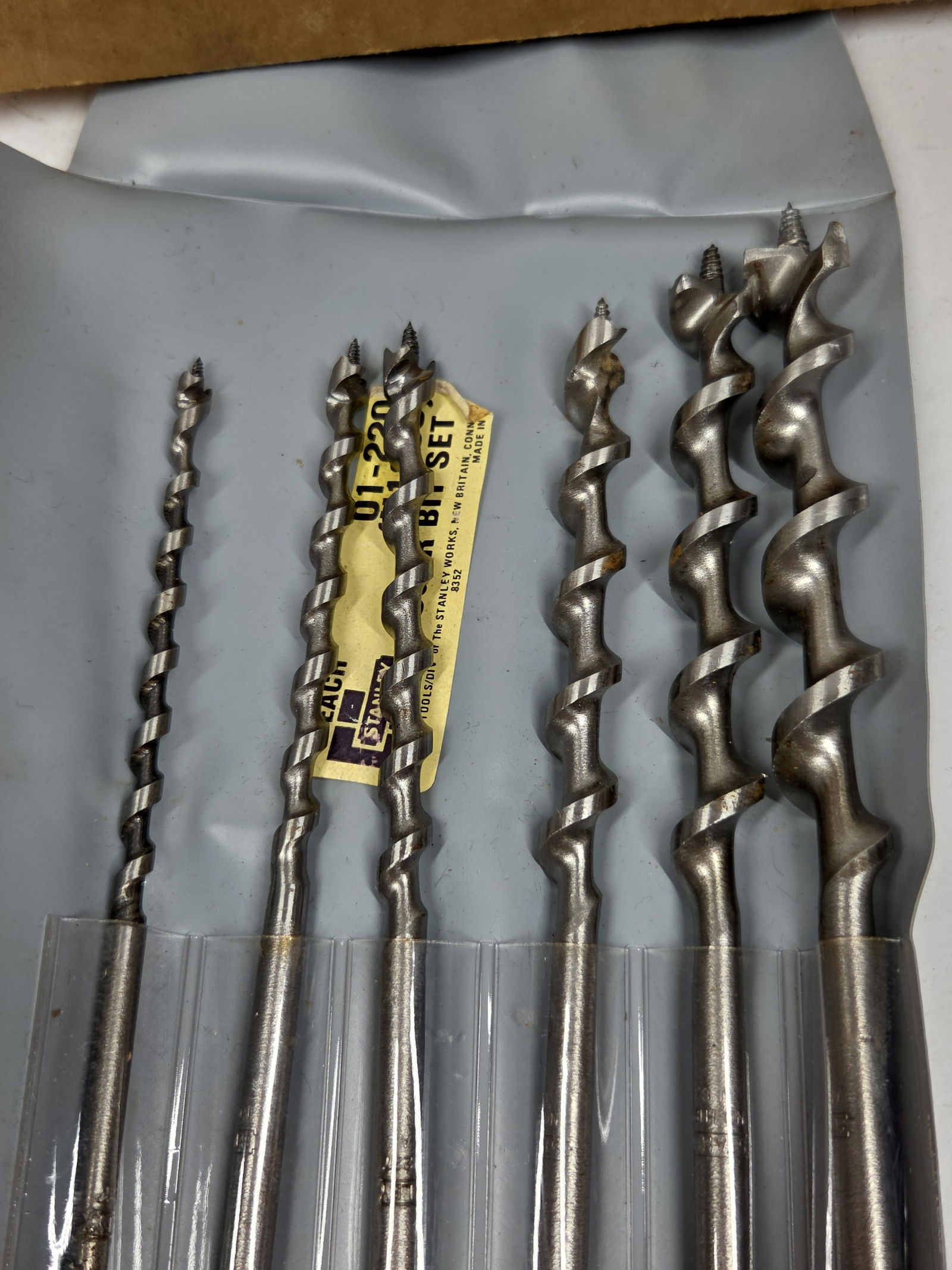 Stanley Auger Bit Set - 4
