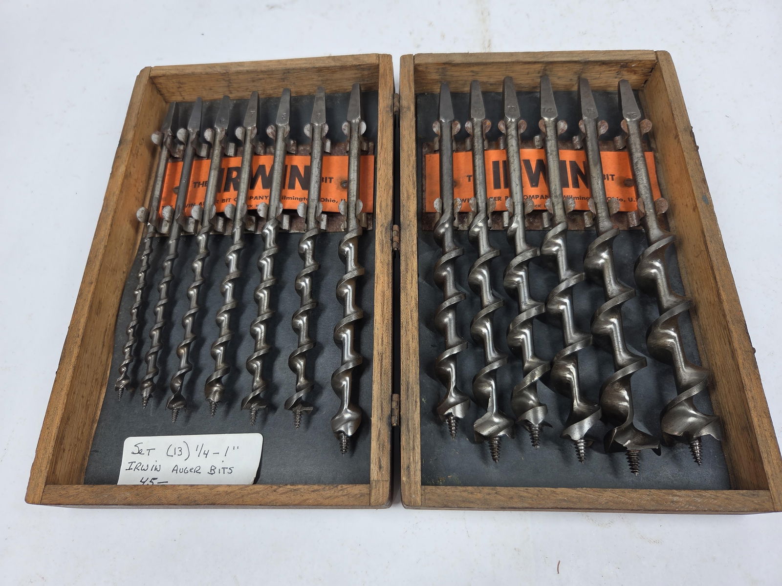 Irwin Auger Bit Set - 2