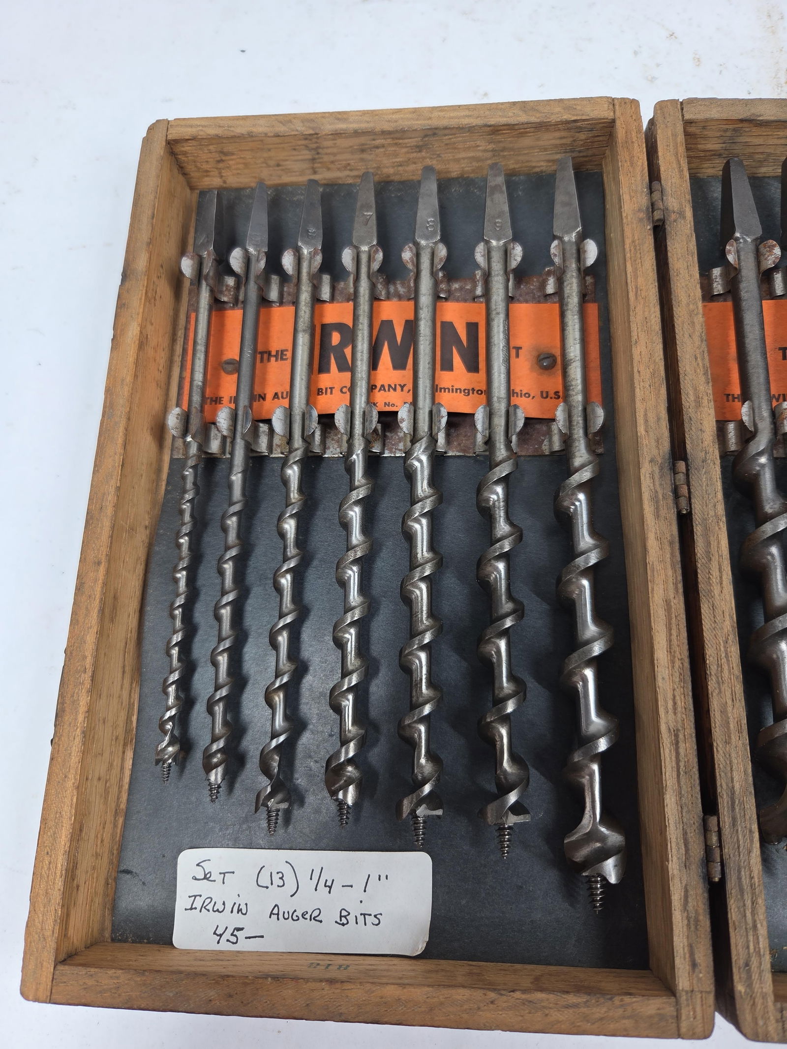 Irwin Auger Bit Set - 3