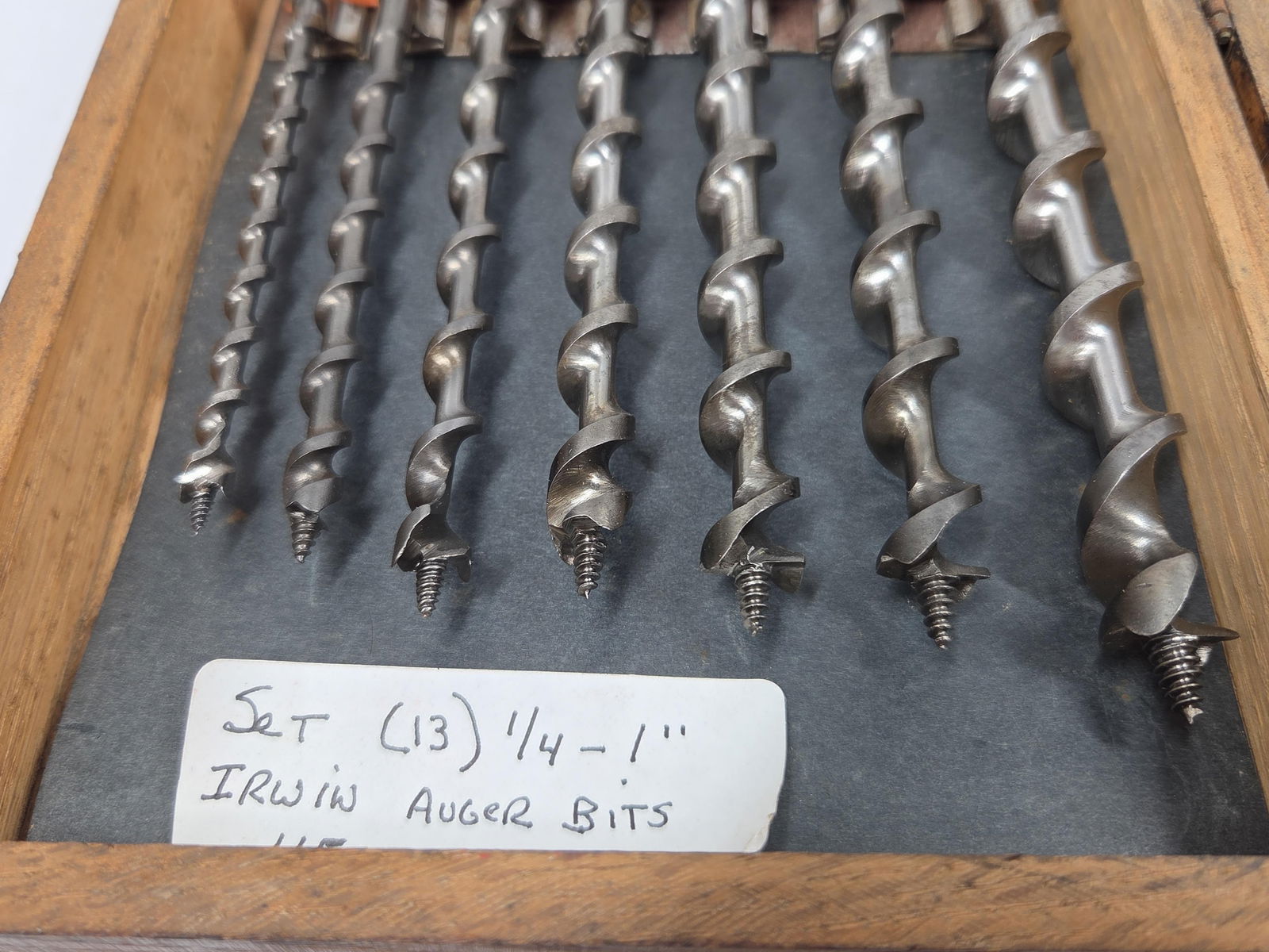 Irwin Auger Bit Set - 7