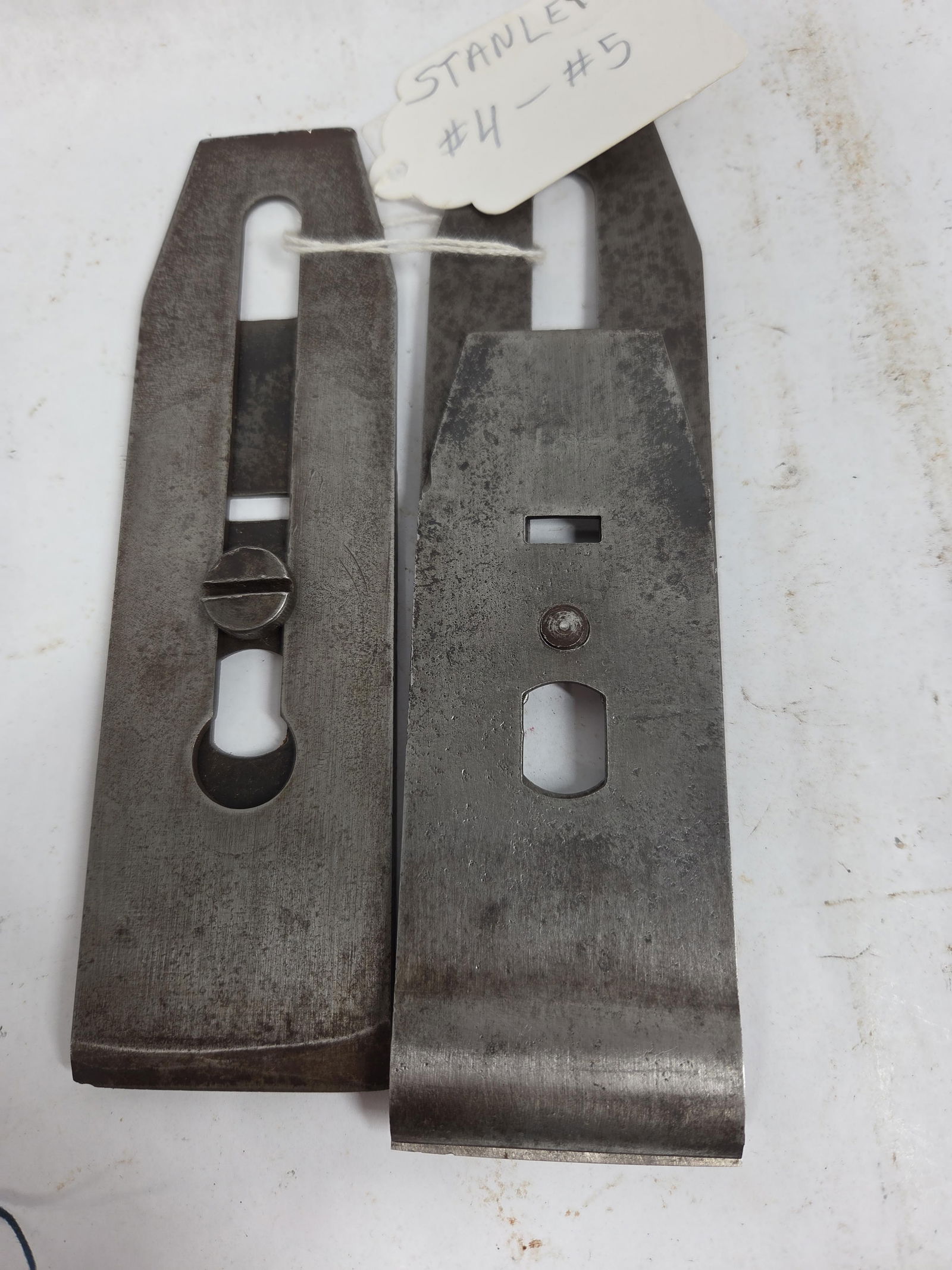 Stanley #4 and #5 Blades - 2