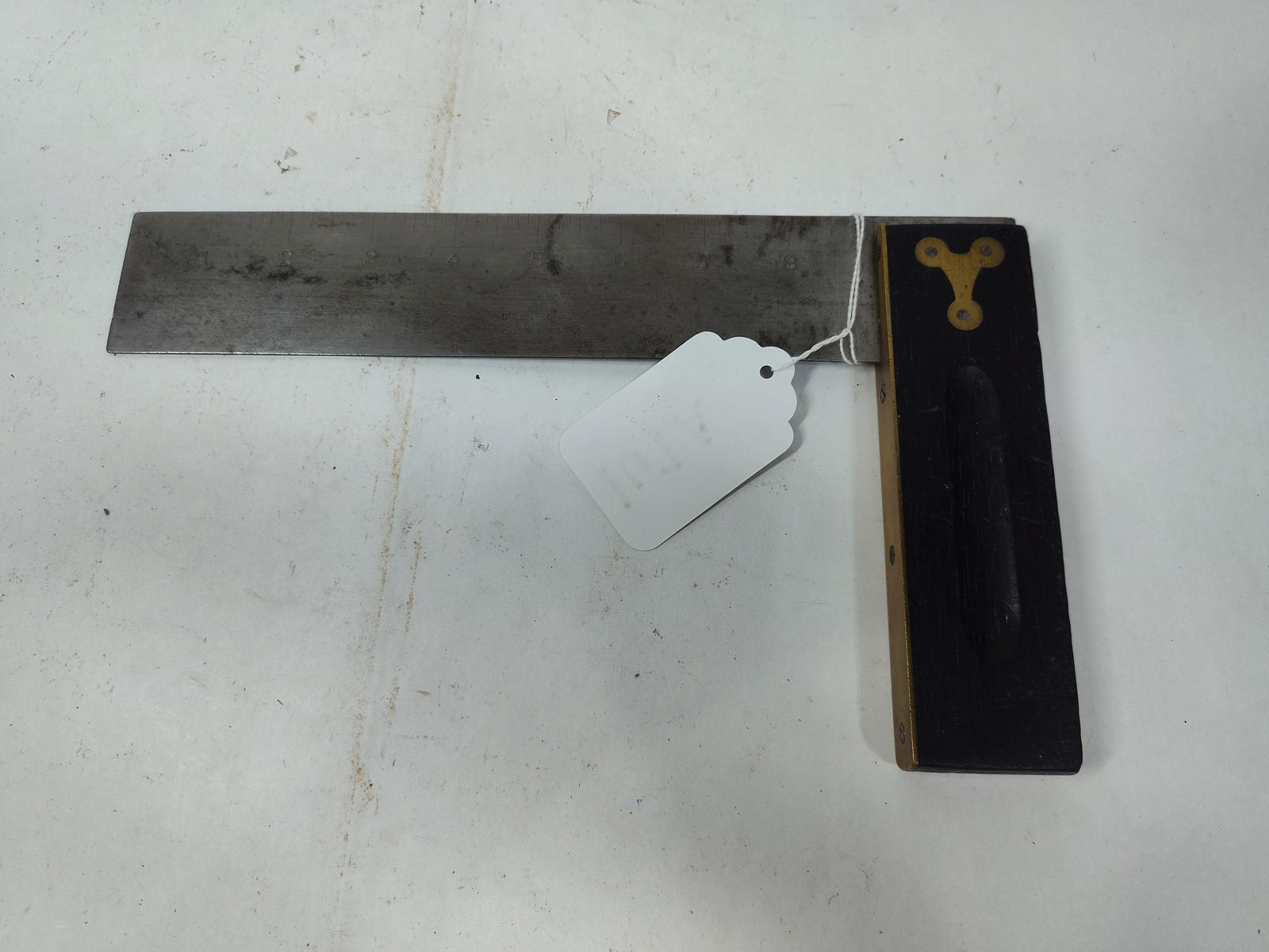 Winchester Rosewood and Brass Try Square: .