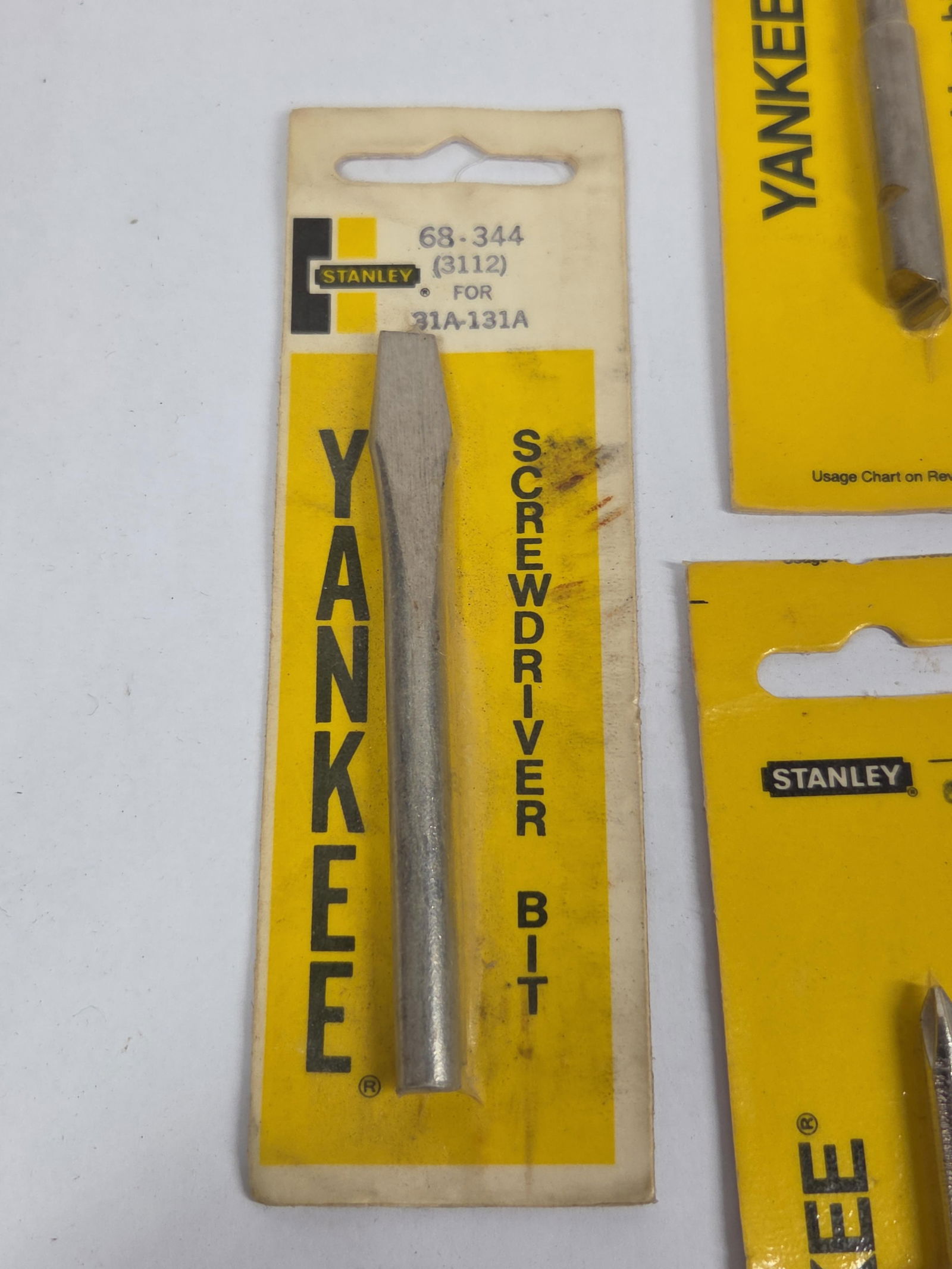 Yankee Screwdriver Bits NOS - 4