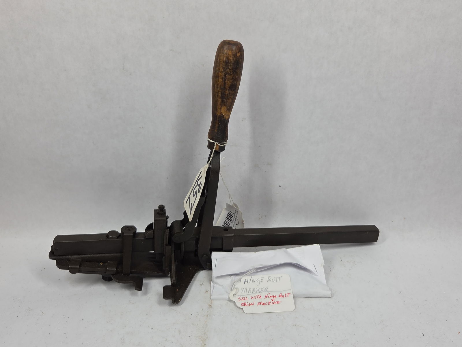 Hinge Butt Machine & Marker: Good working condition, included is a hinge butt marker.