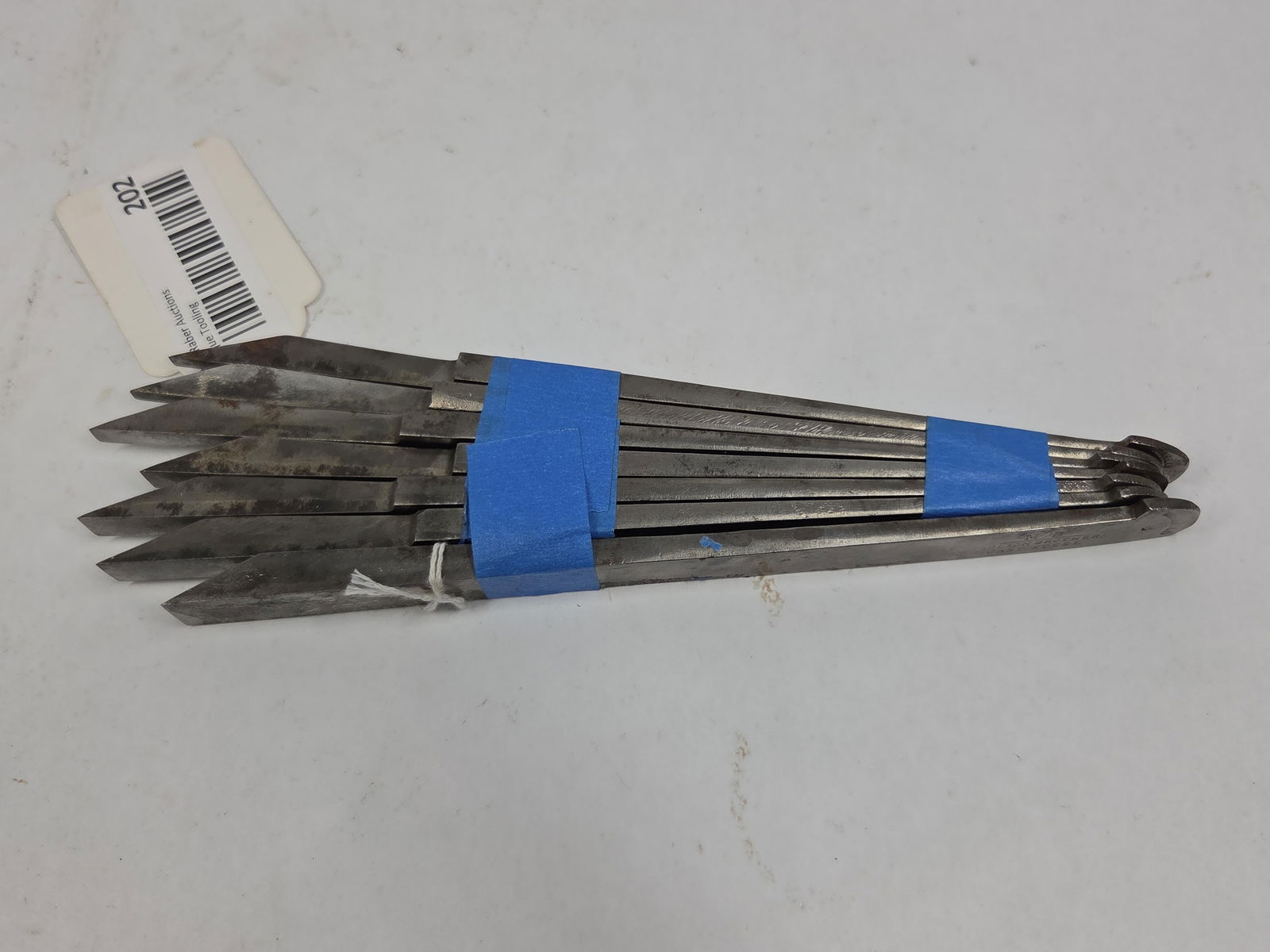 Moulson Brothers Plane Irons: Set of 7