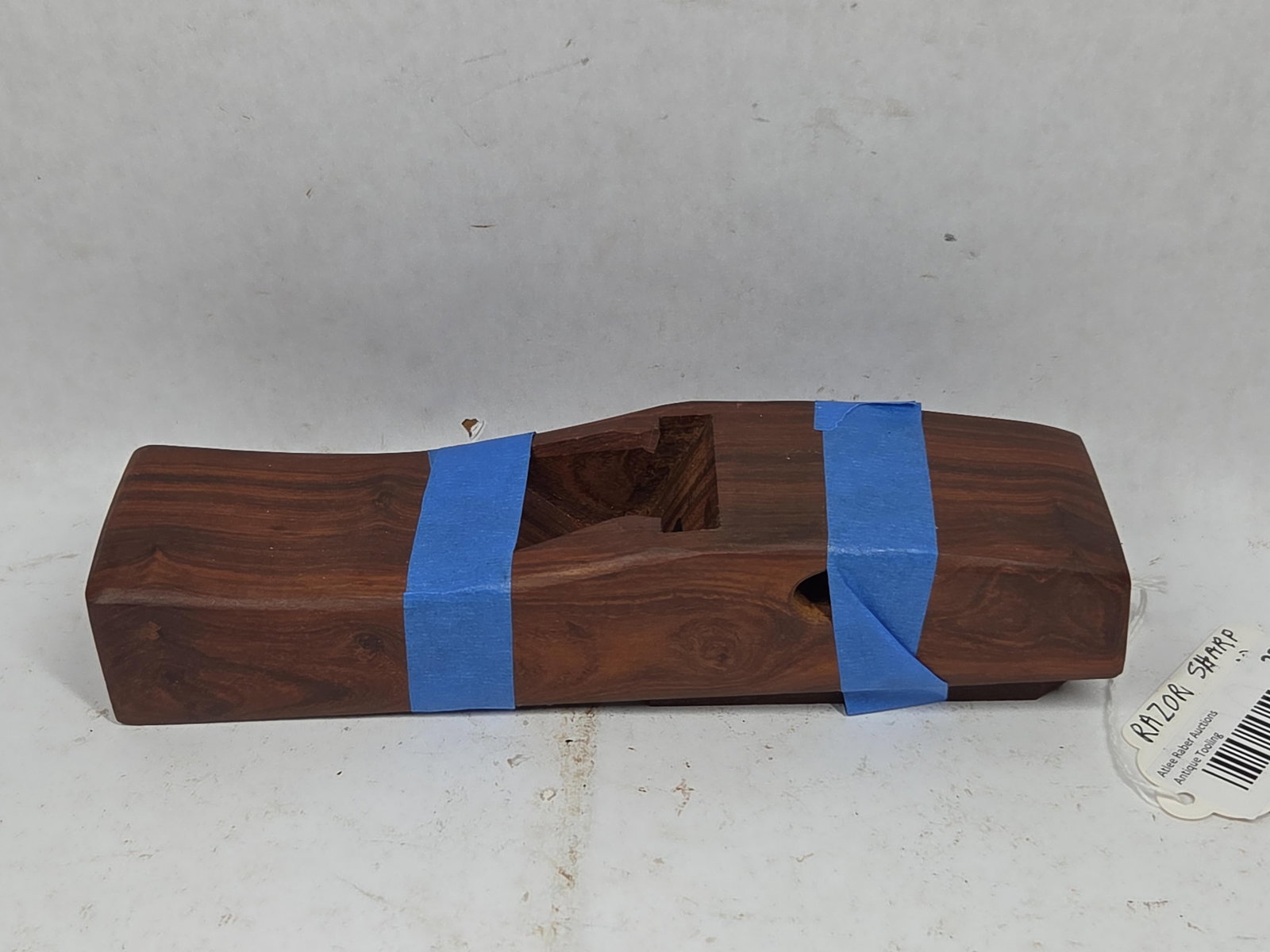 Custom Made Woodworking Plane: Exotic wood. 9 inches
