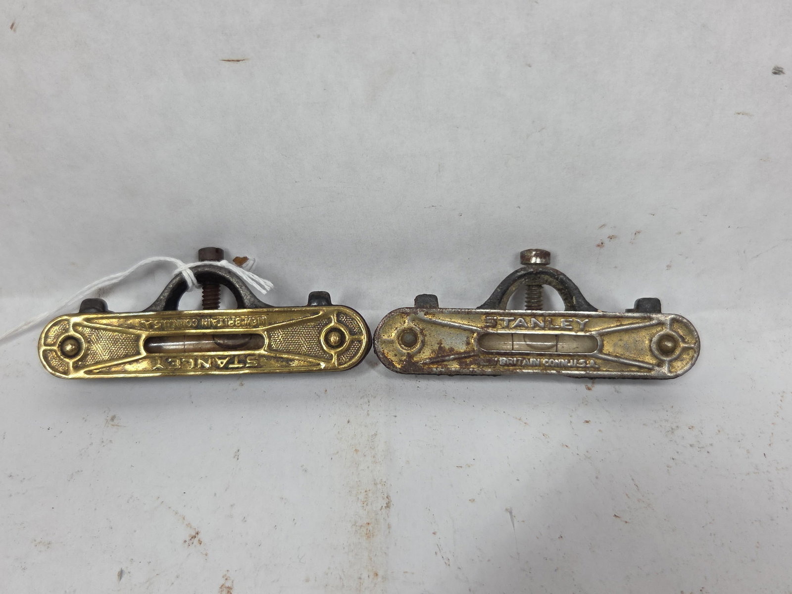 Stanley Stair Tread Levels: With brass details