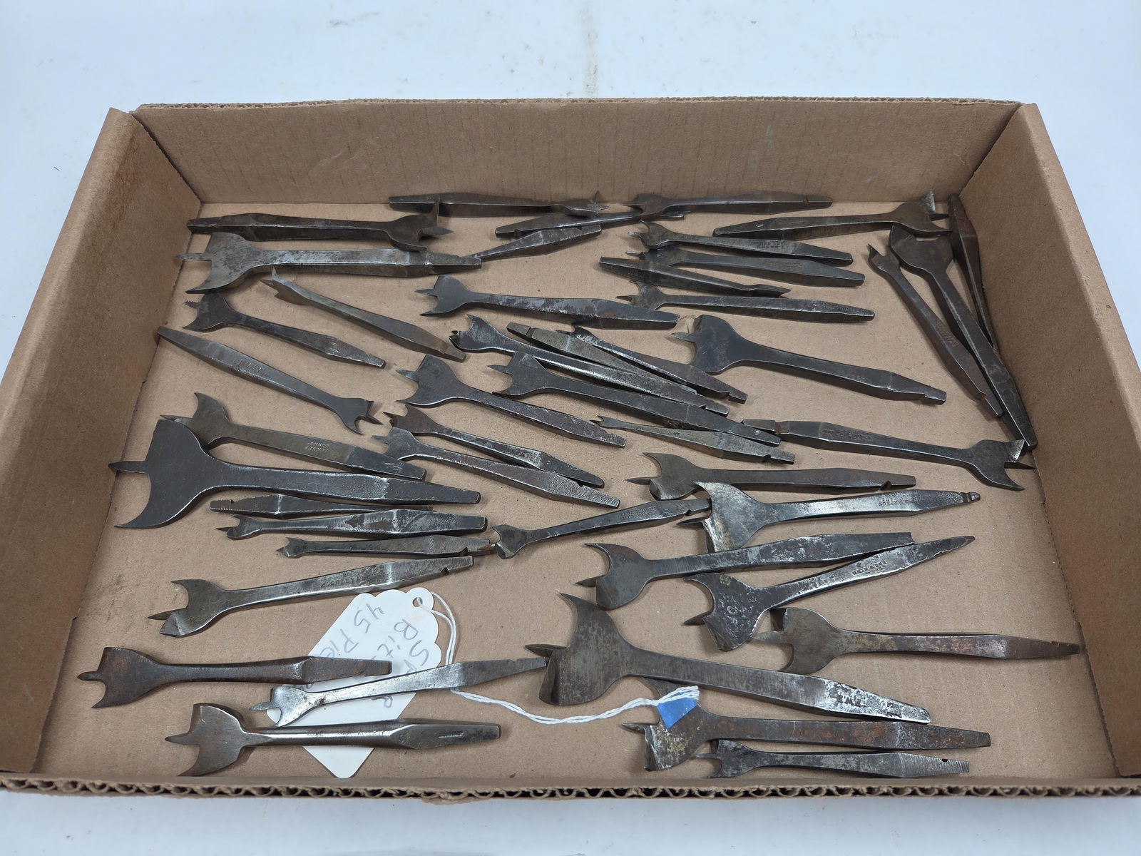 40+ Spur Bits: Various sizes and brands