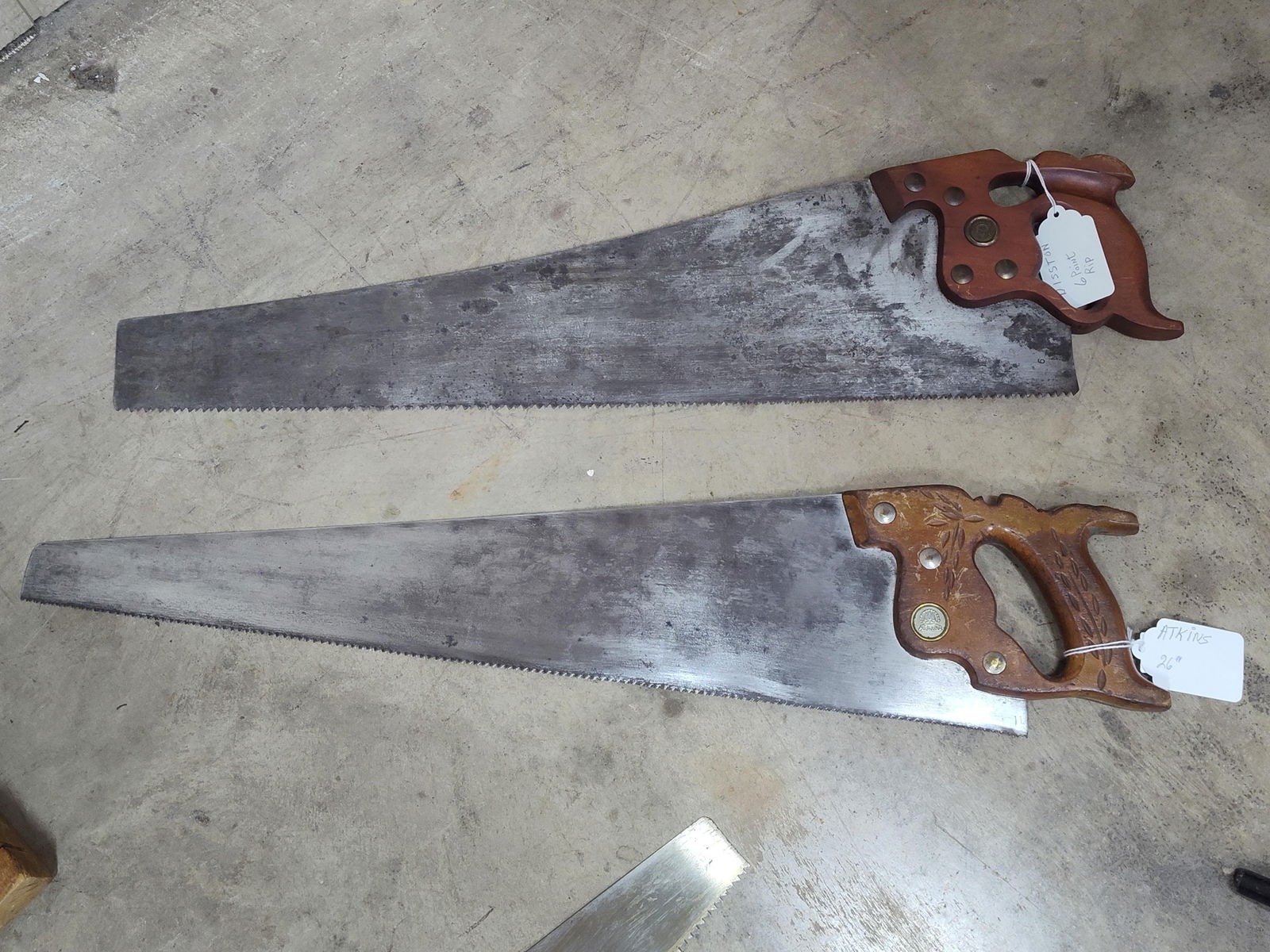 Rough Cut Saw Stand and Saws - 8