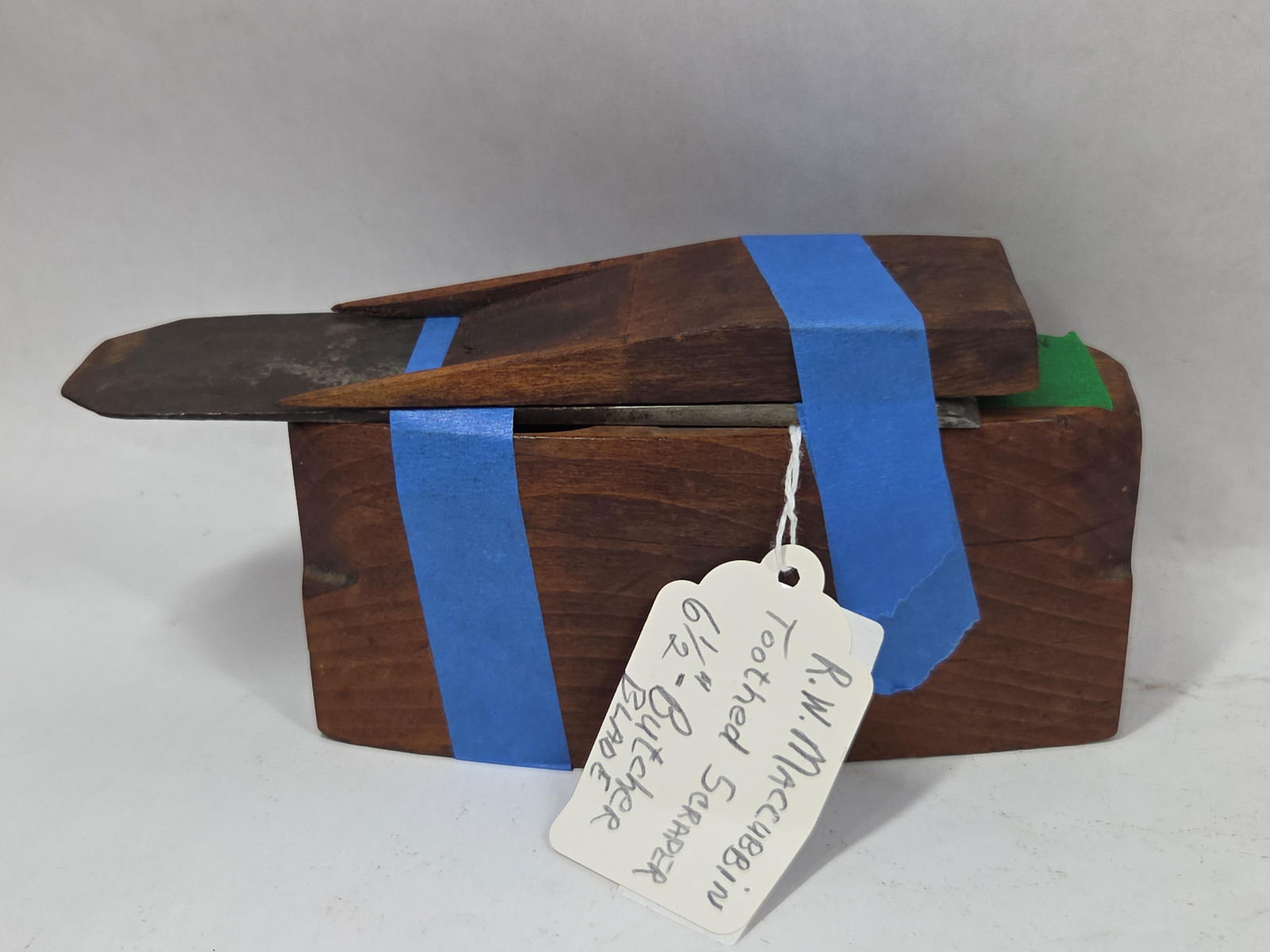 R.W. Maccubbin Toothed Scraper - 2