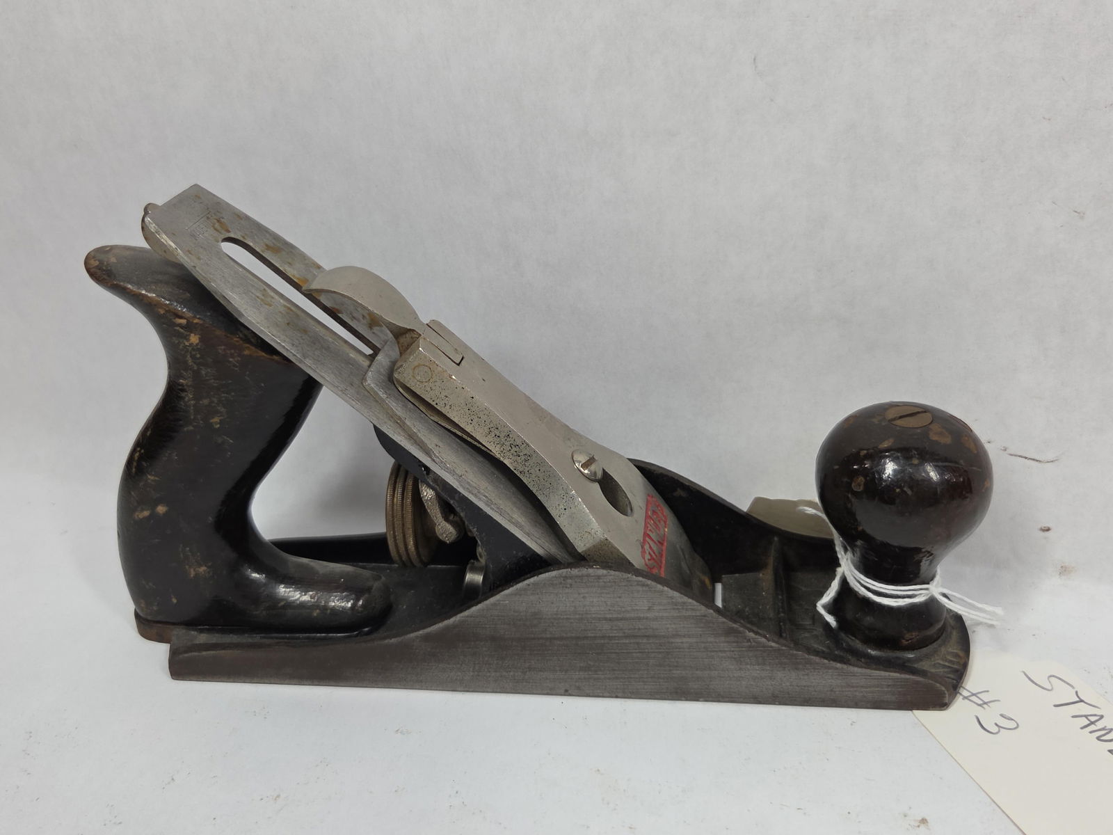 Stanley #3 Plane: Type 19, 1958-1961. Smooth bottom. 8 inches