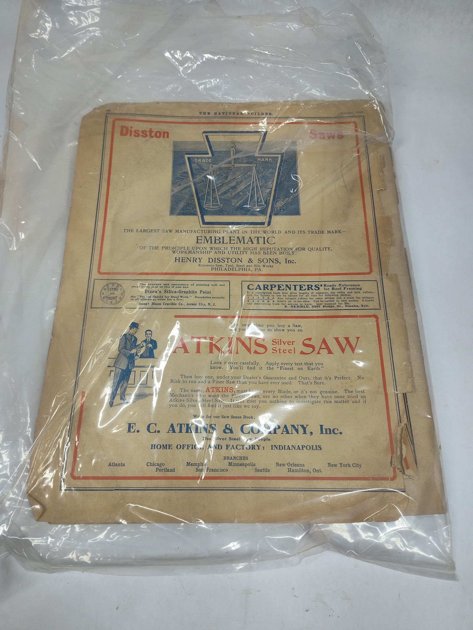 1908 Hand Tool & Machinery Magazines - 7