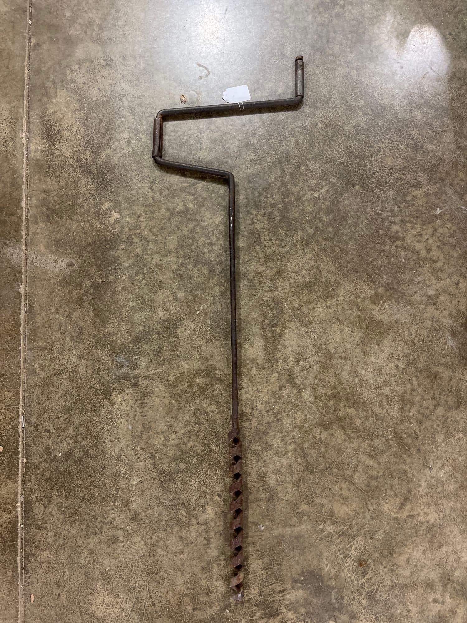 Hand Boring Tool: 46 inches