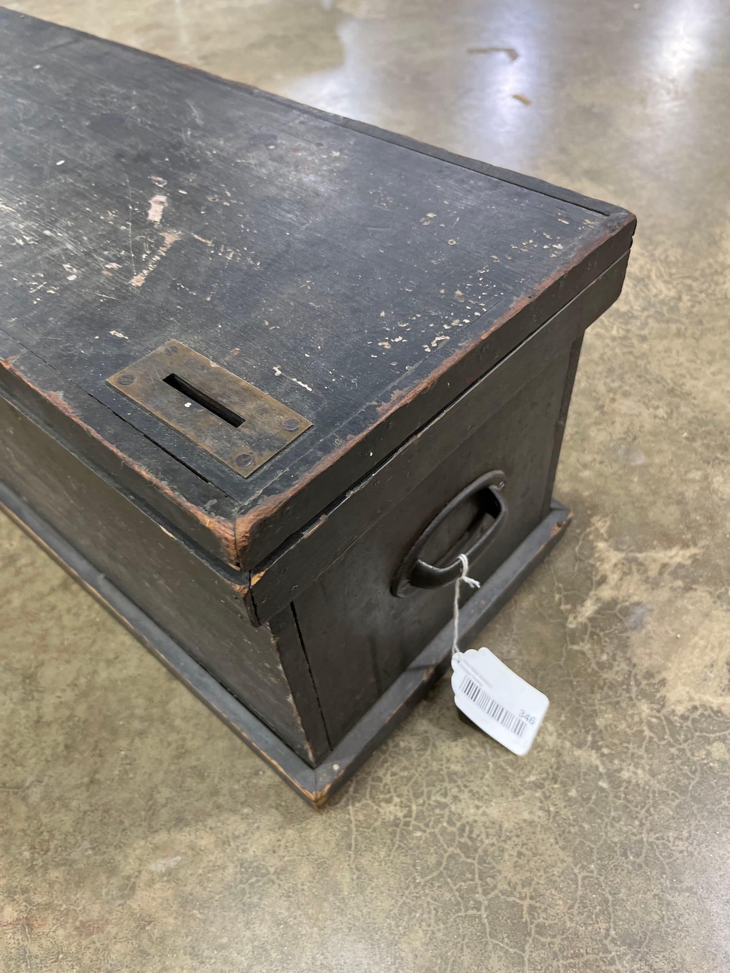 Primitive Painted Tool Chest - 5