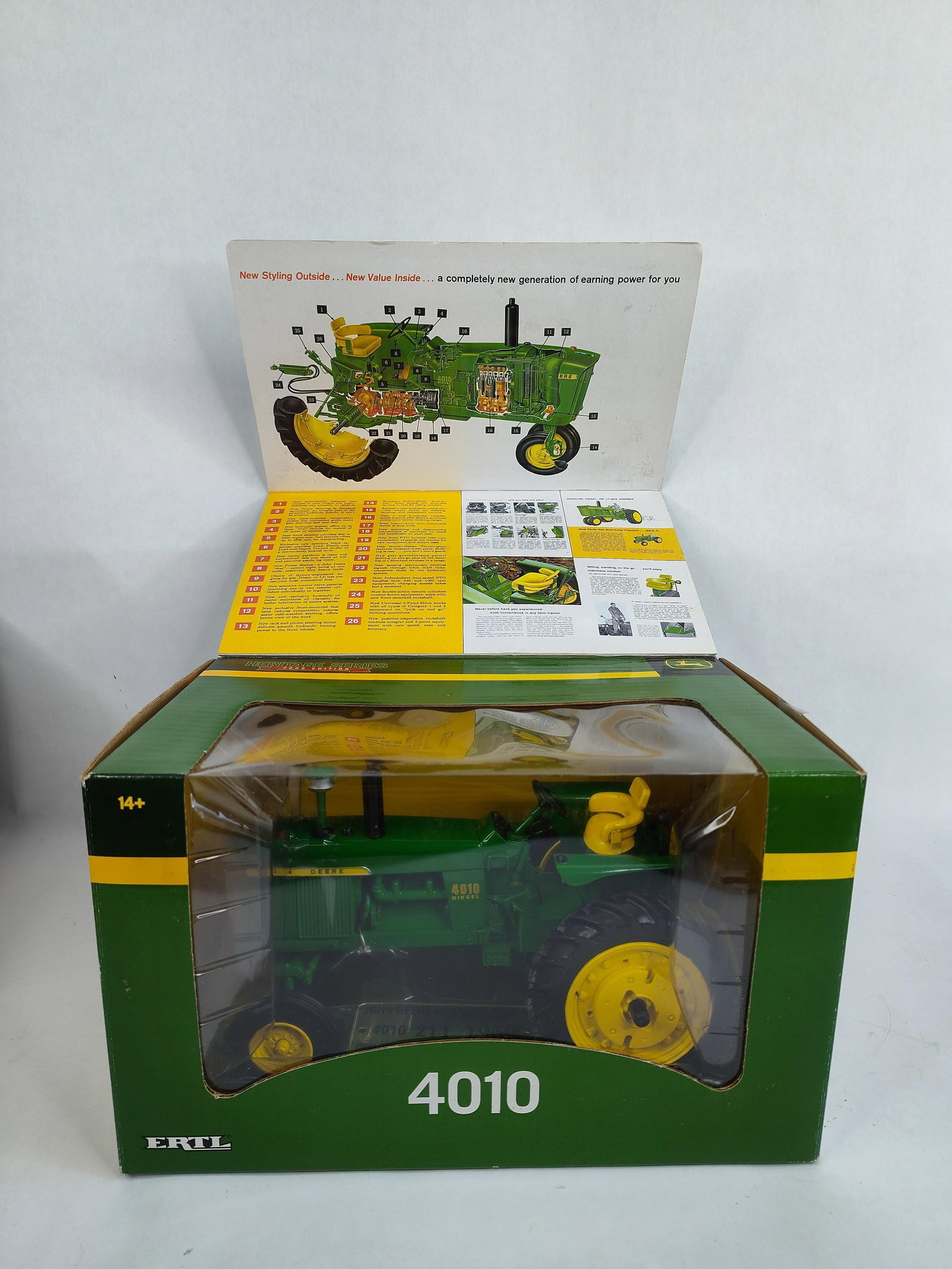 Ertl John Deere WF 4010 Heritage Series 2008 Special Collector Edition Tractor (1 of 6)